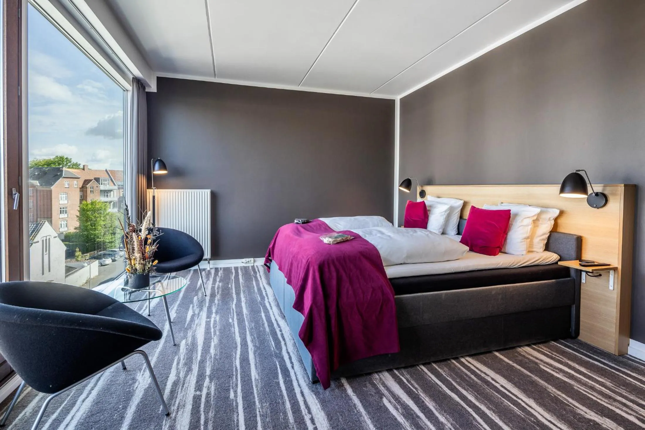 Bed in Hotel Kolding