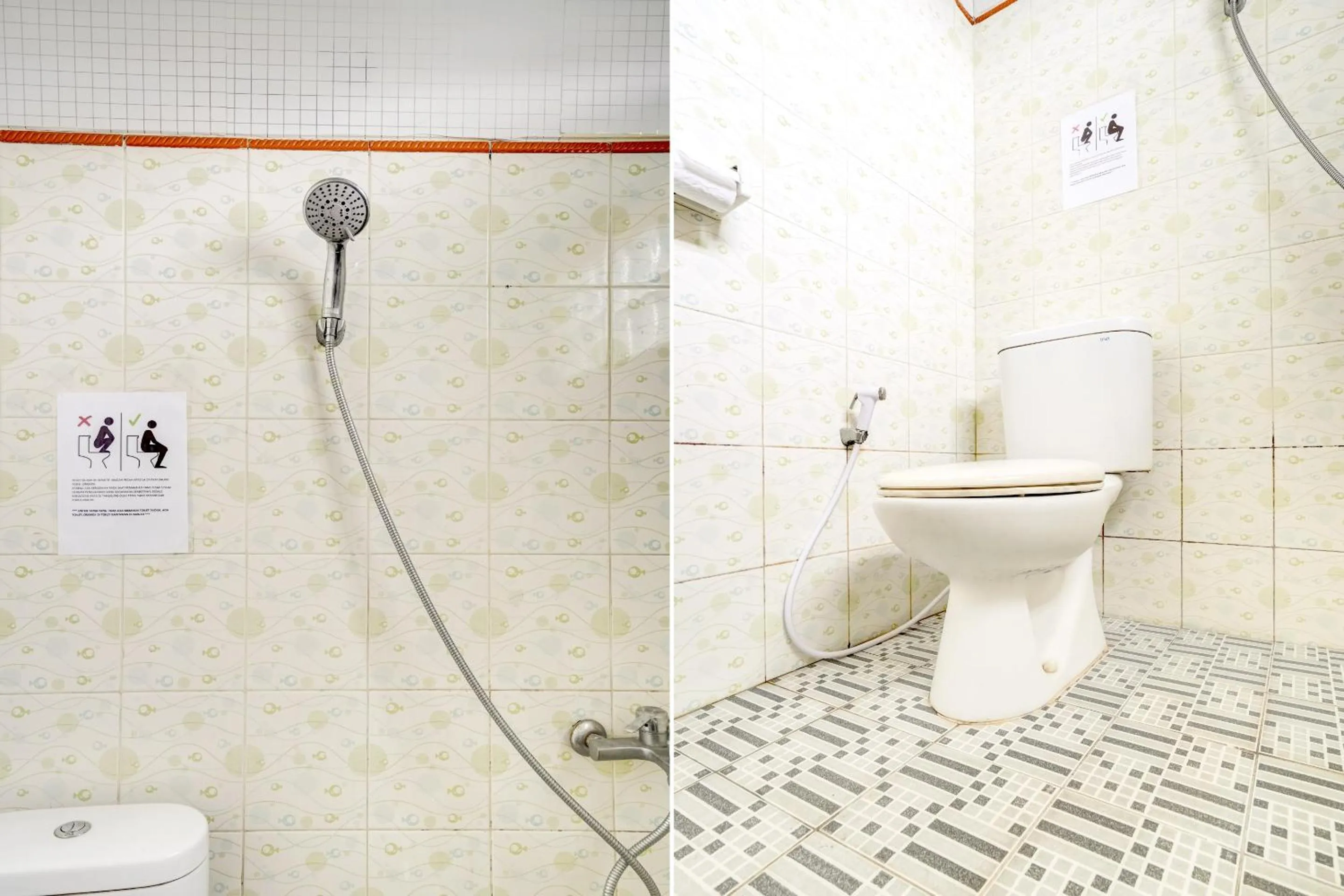 Bathroom in Radio Backpacker Guesthouse Syariah