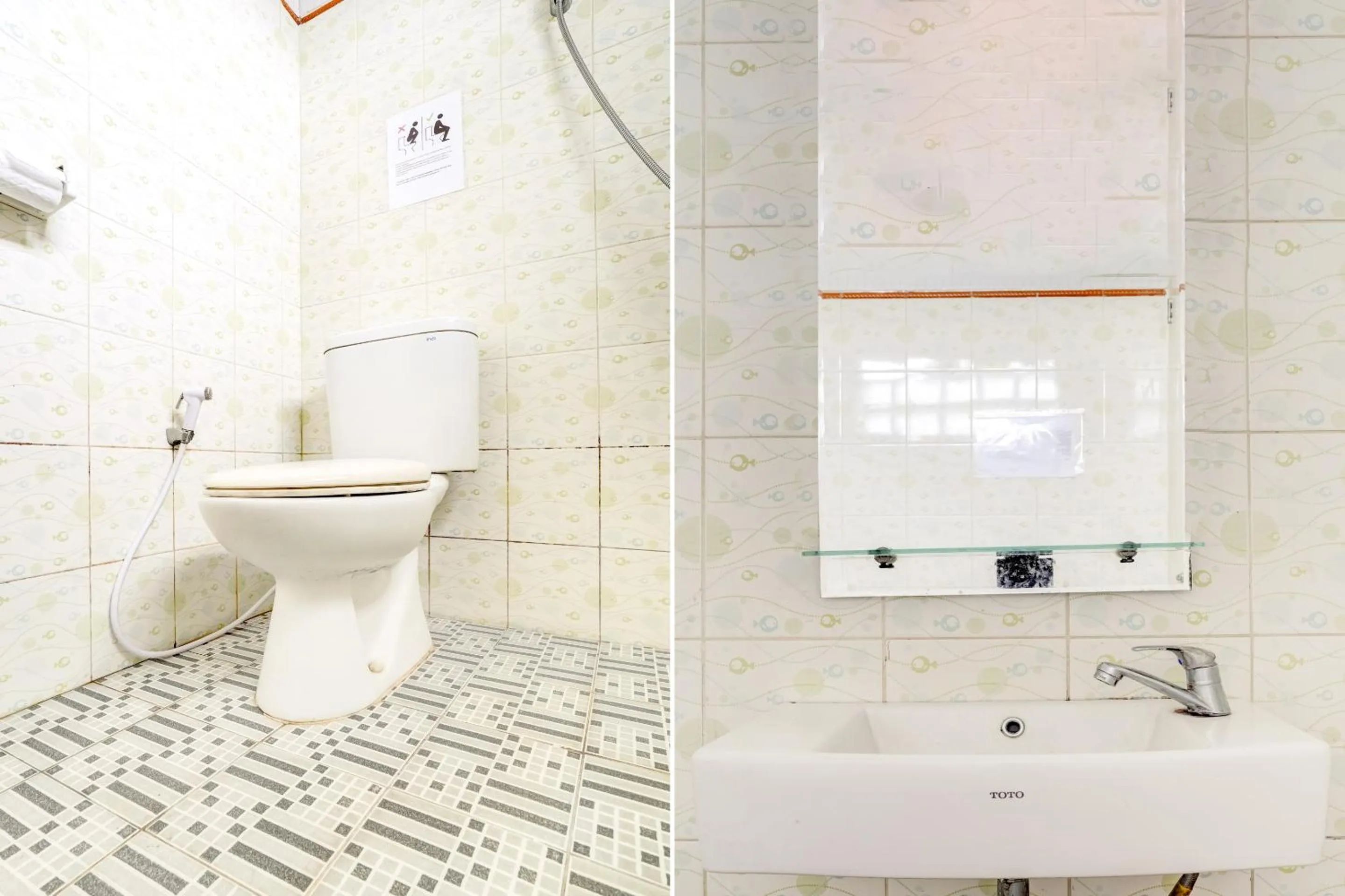 Bathroom in Radio Backpacker Guesthouse Syariah