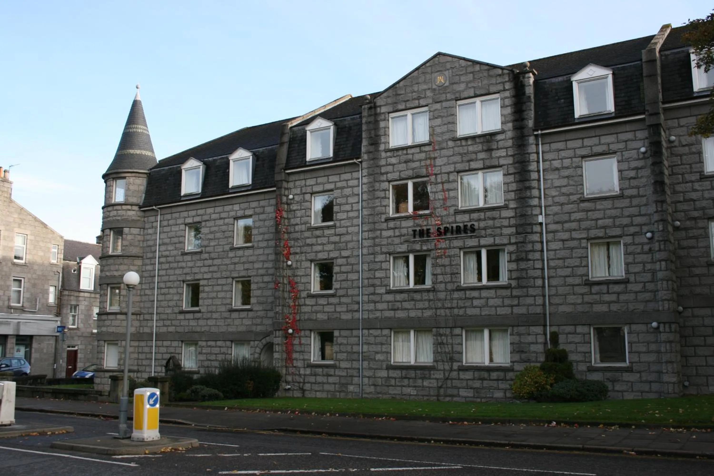 Property building in The Spires Serviced Apartments Aberdeen