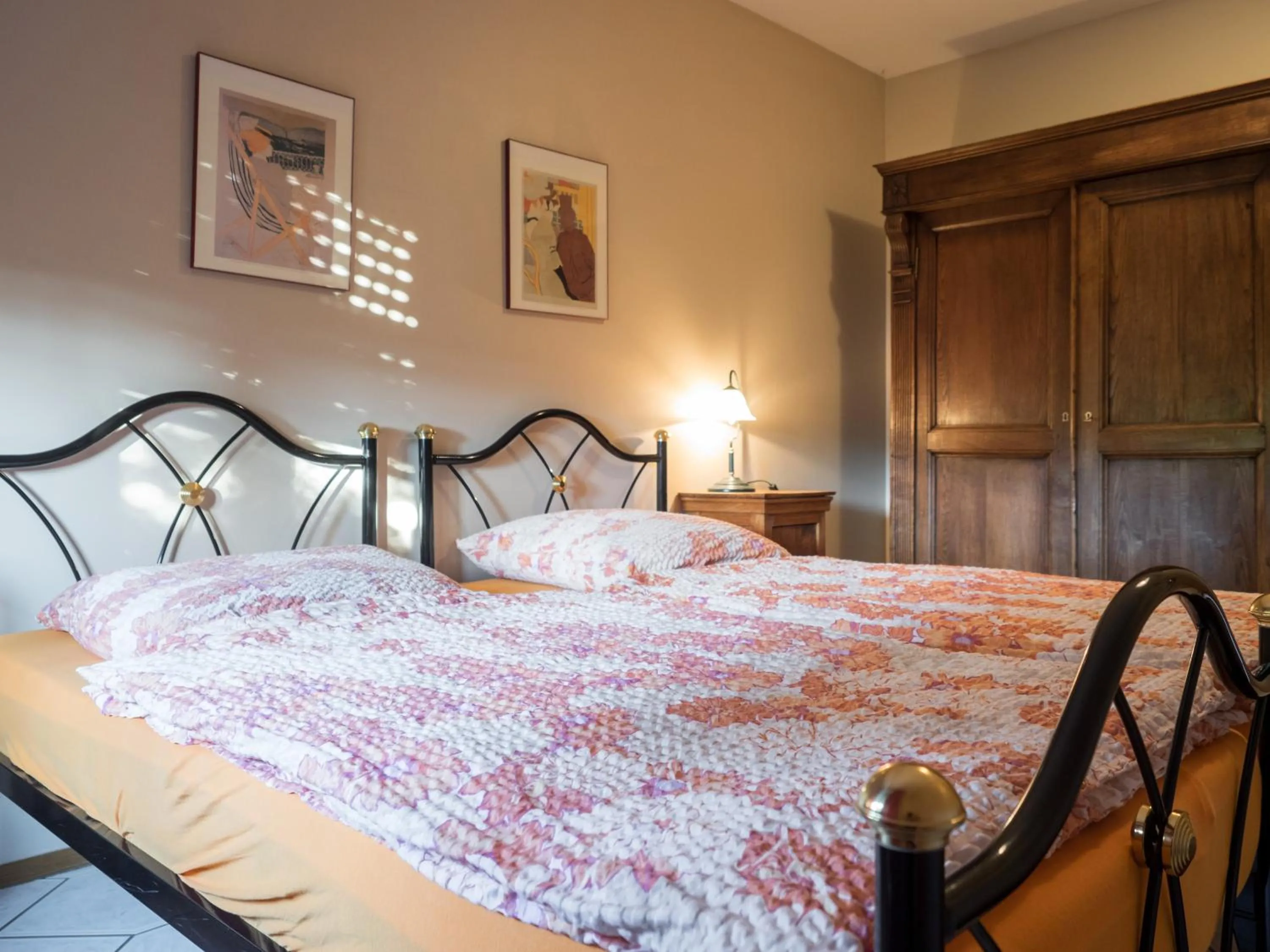 Bedroom, Bed in Landhaus Nalbach