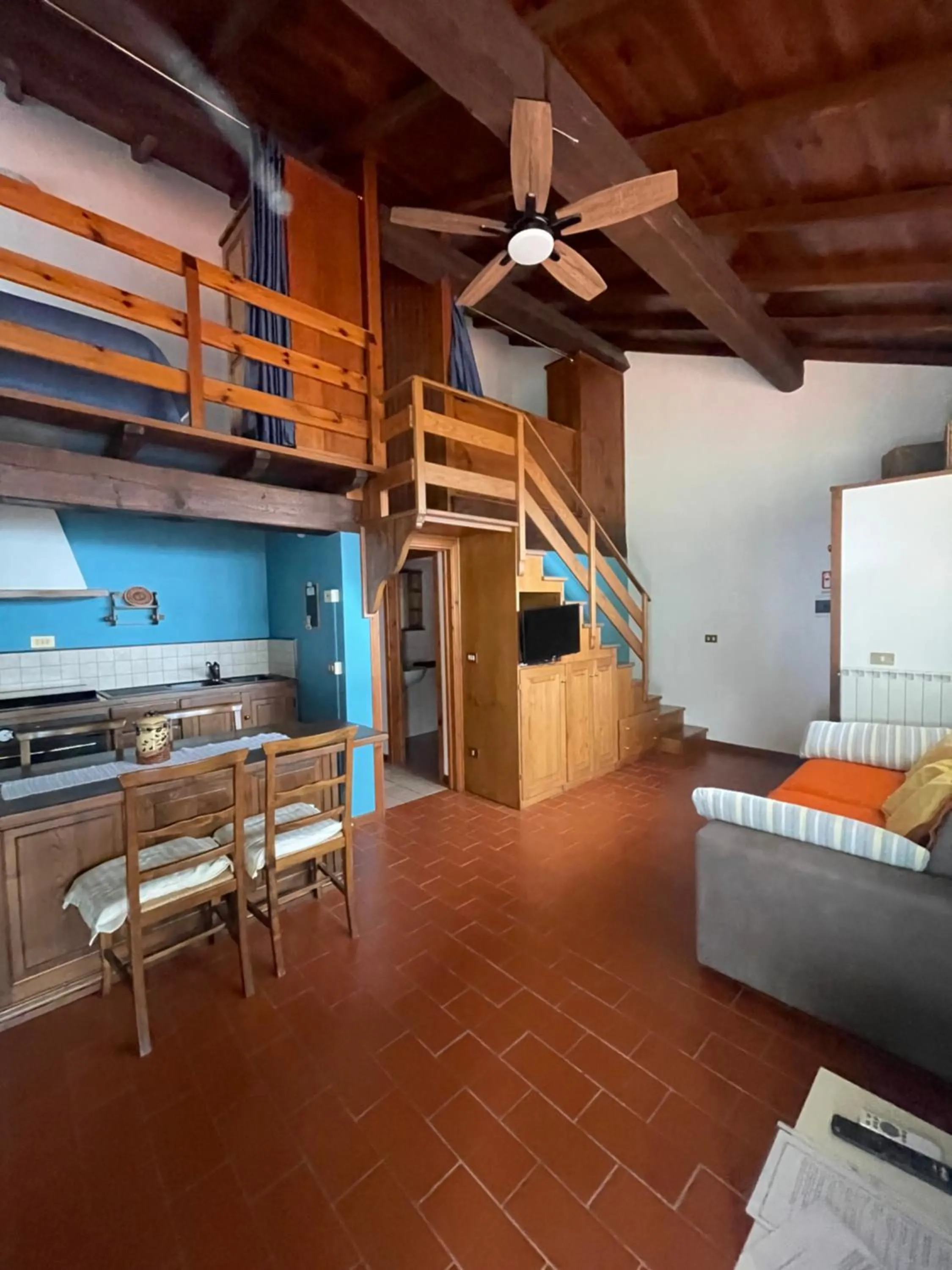 Living room in Casa Sperandini