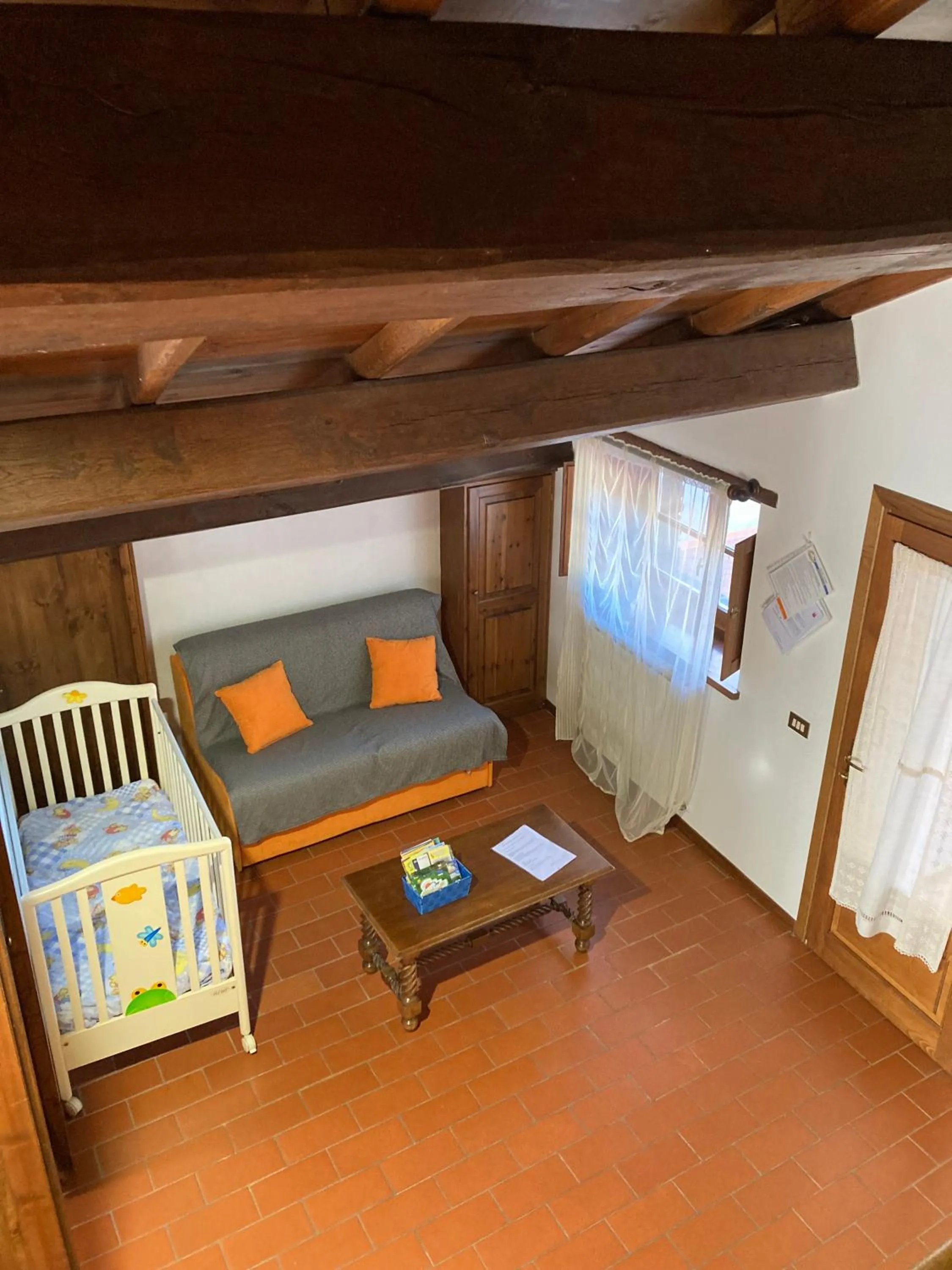 Living room in Casa Sperandini