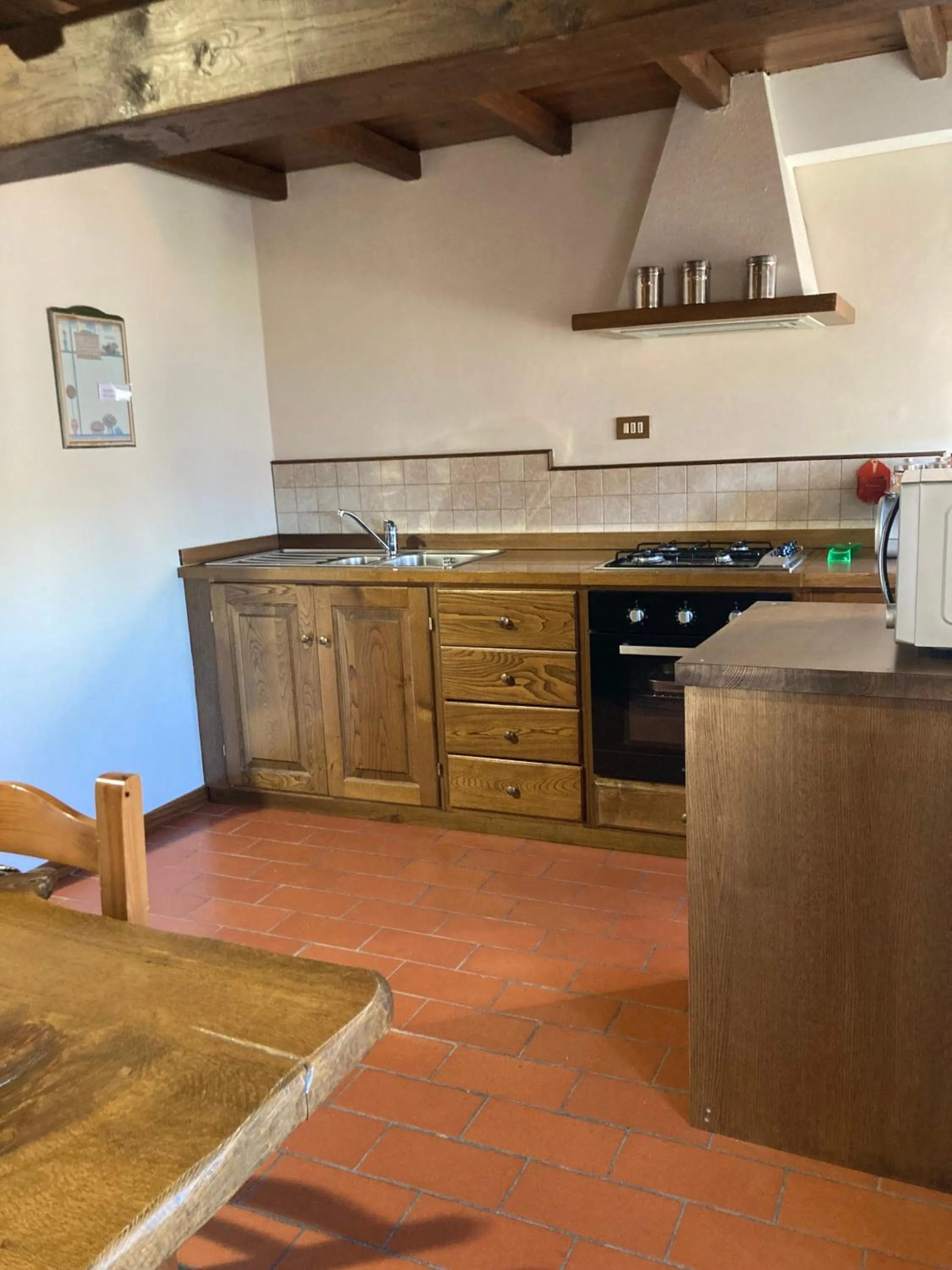 Kitchen or kitchenette in Casa Sperandini
