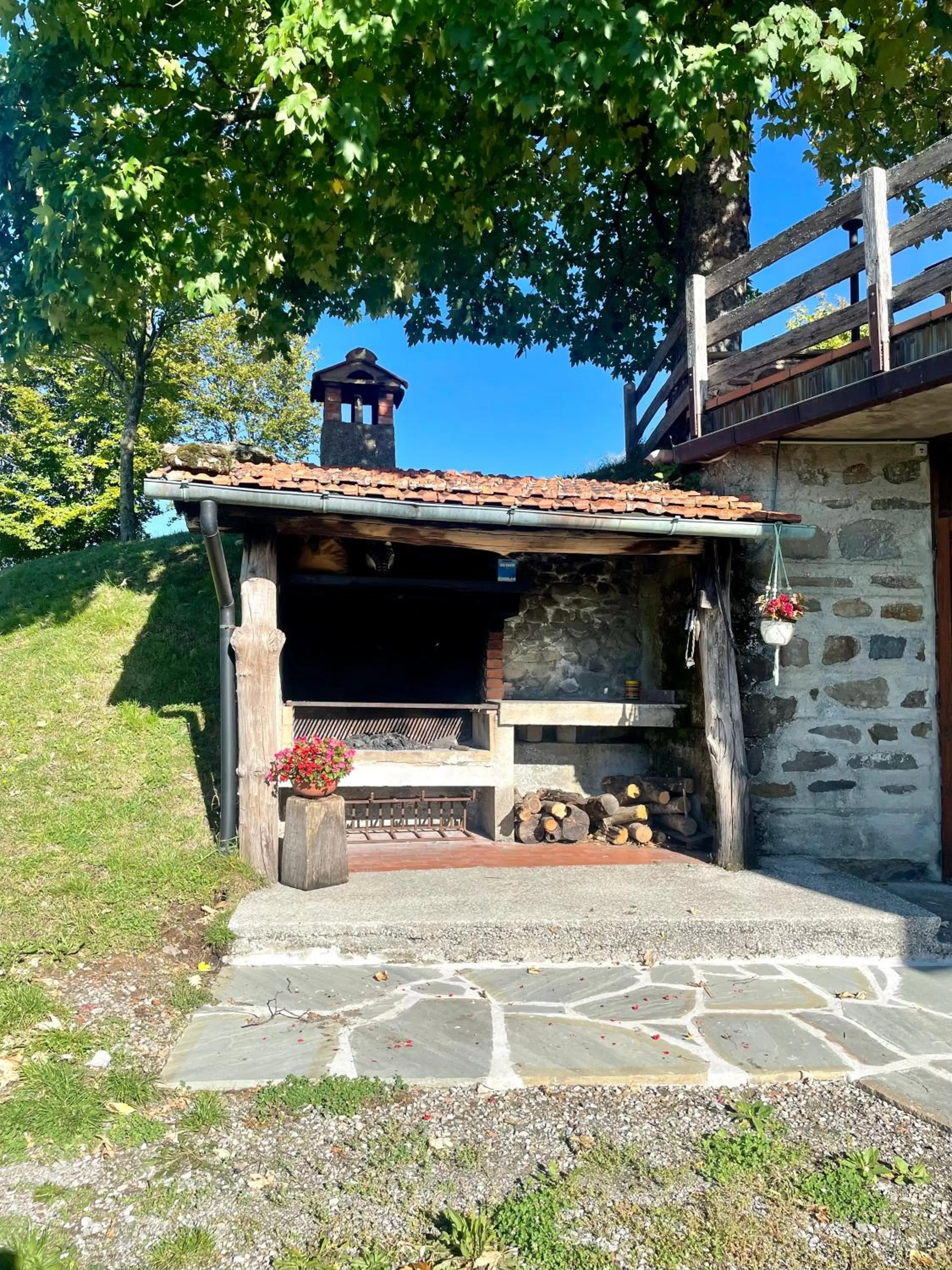 BBQ facilities in Casa Sperandini