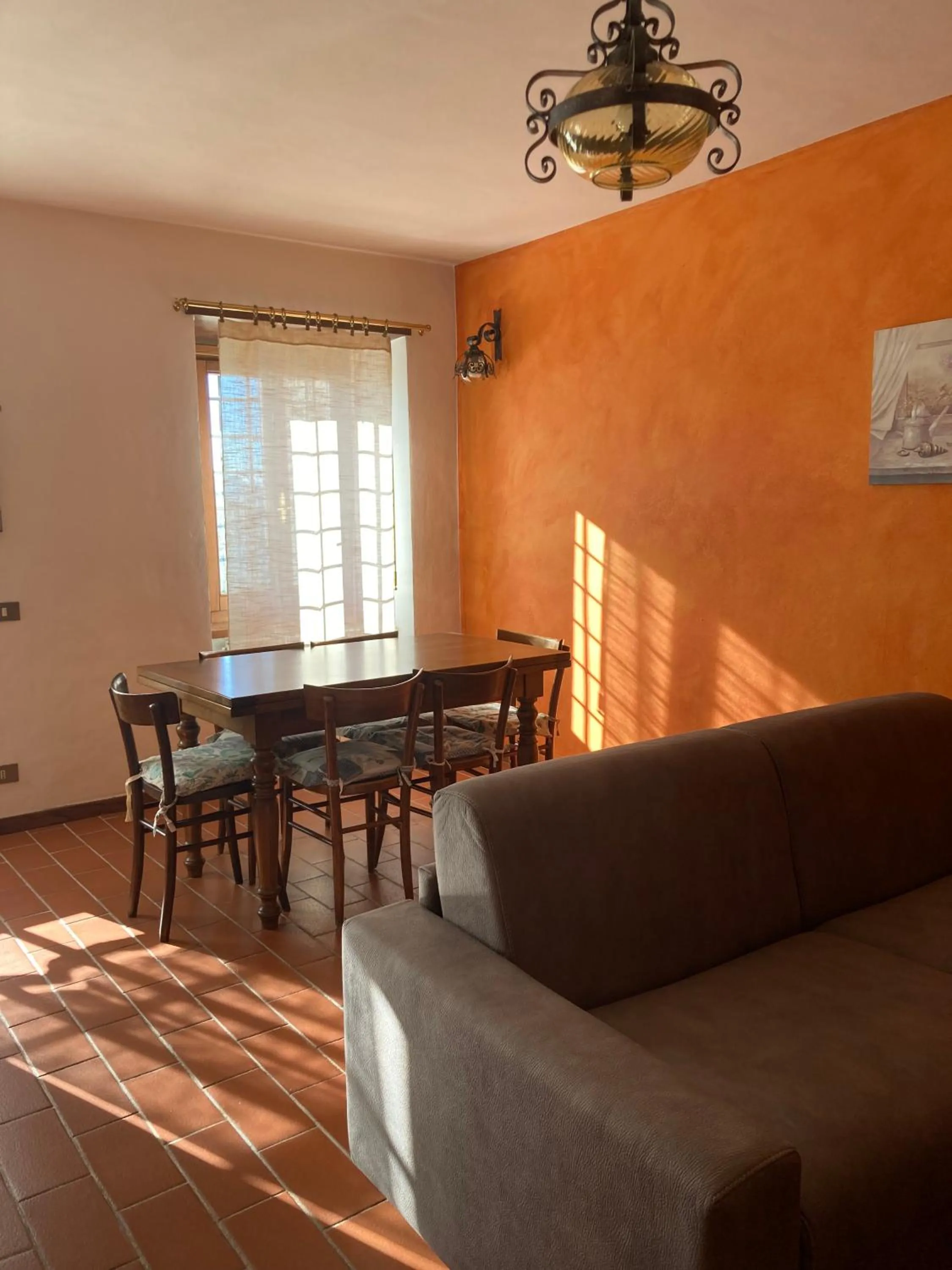 Dining area in Casa Sperandini