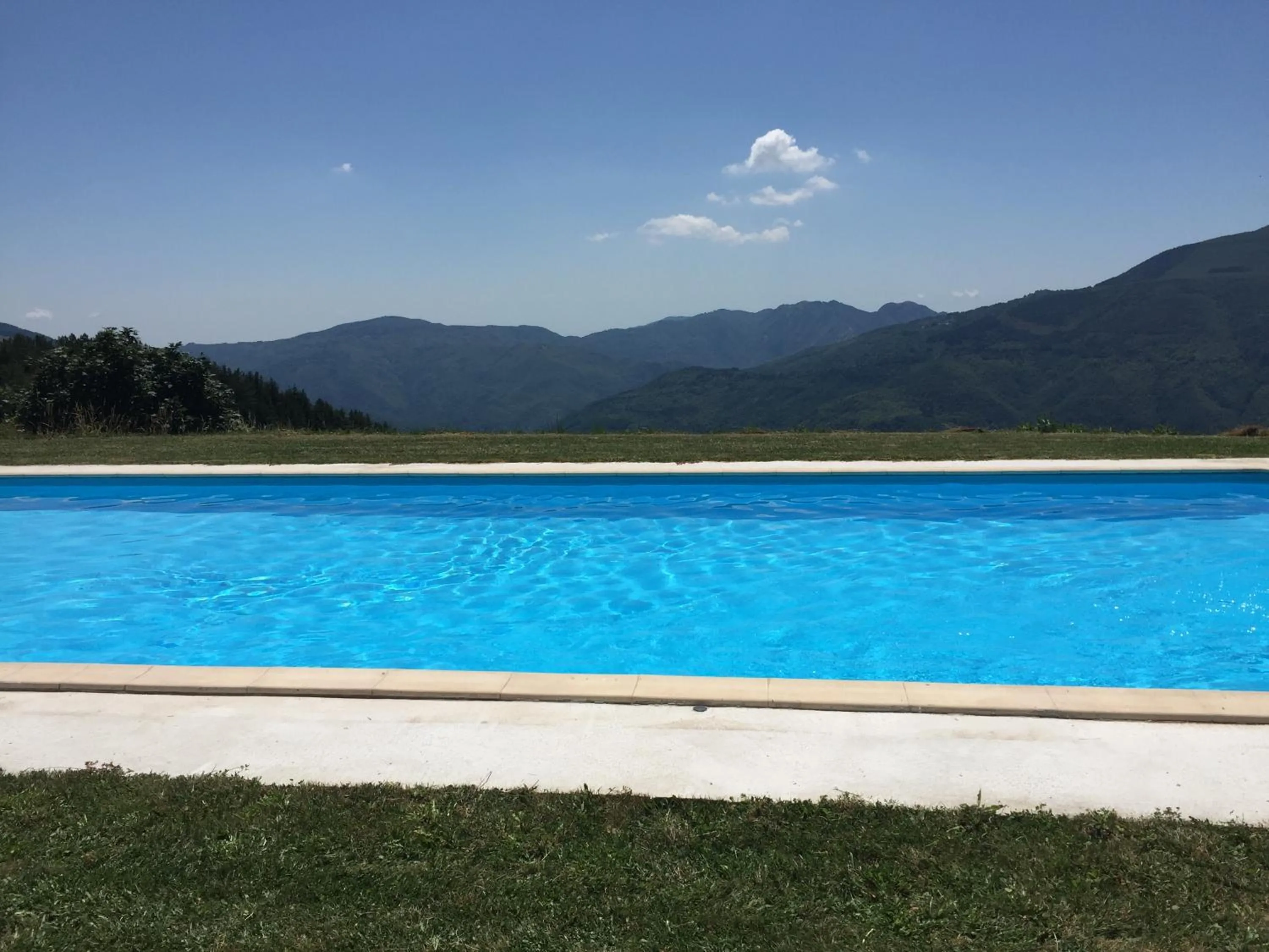 Pool view in Casa Sperandini