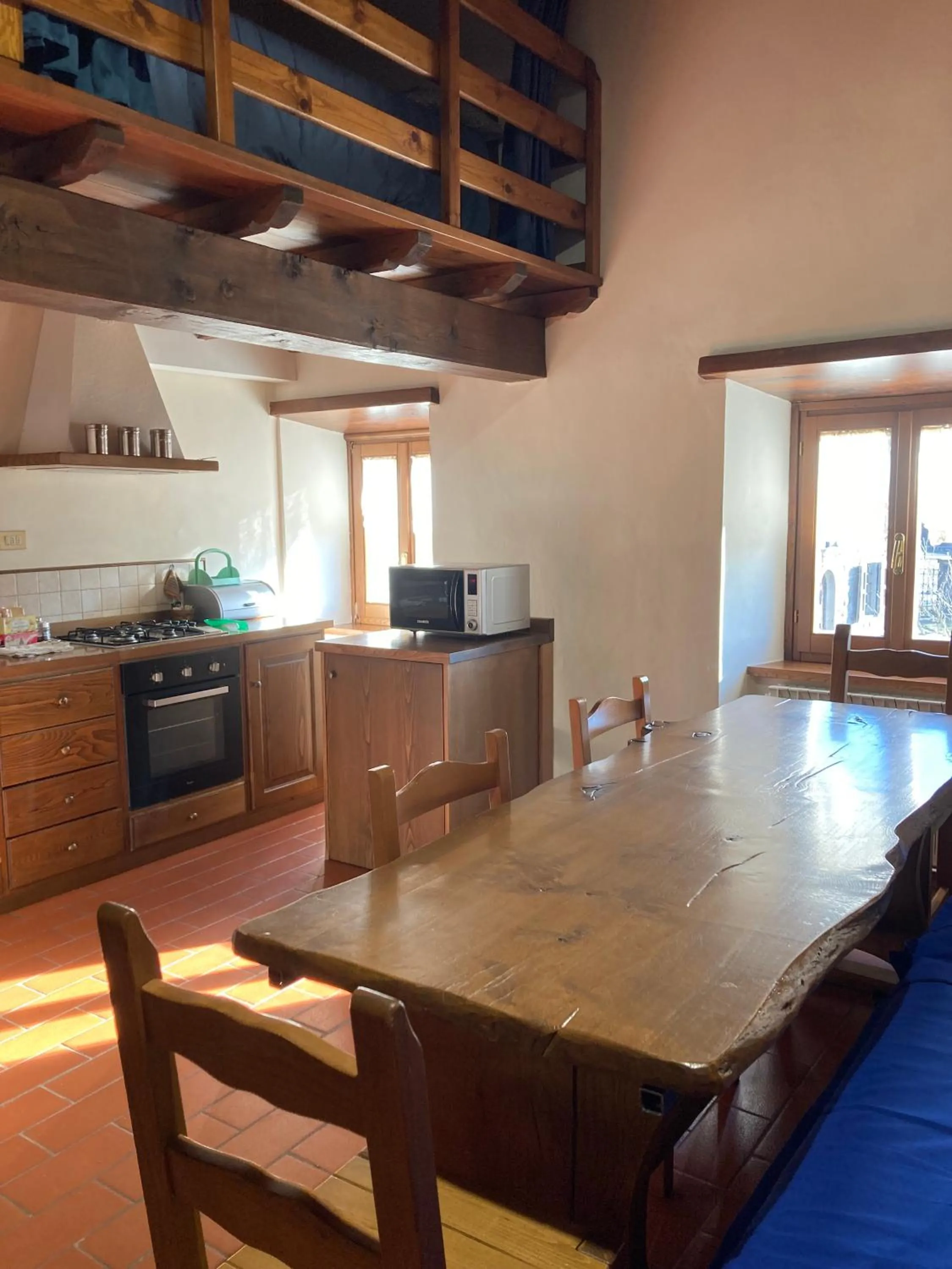 Kitchen or kitchenette in Casa Sperandini