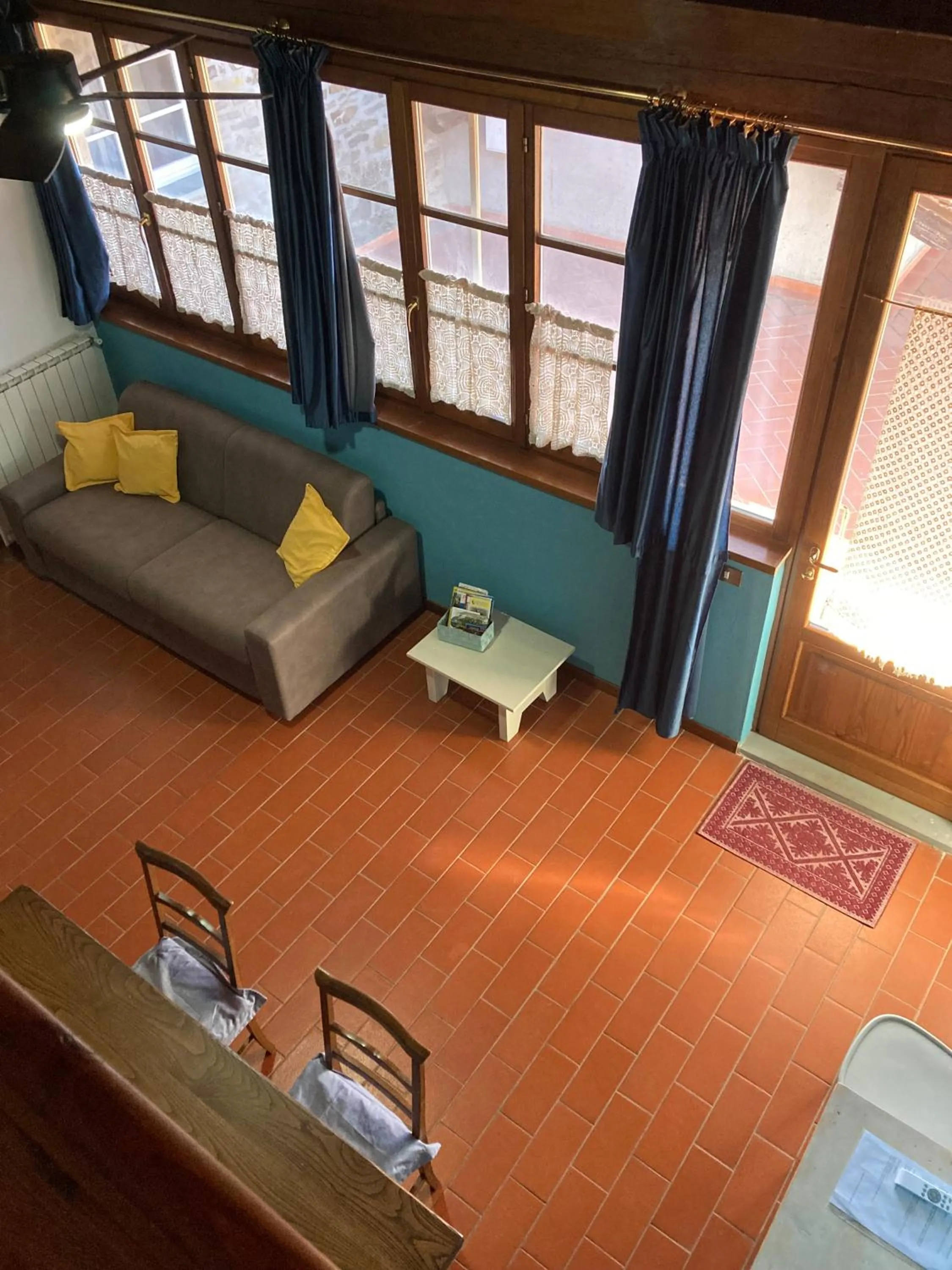Living room, Bed in Casa Sperandini