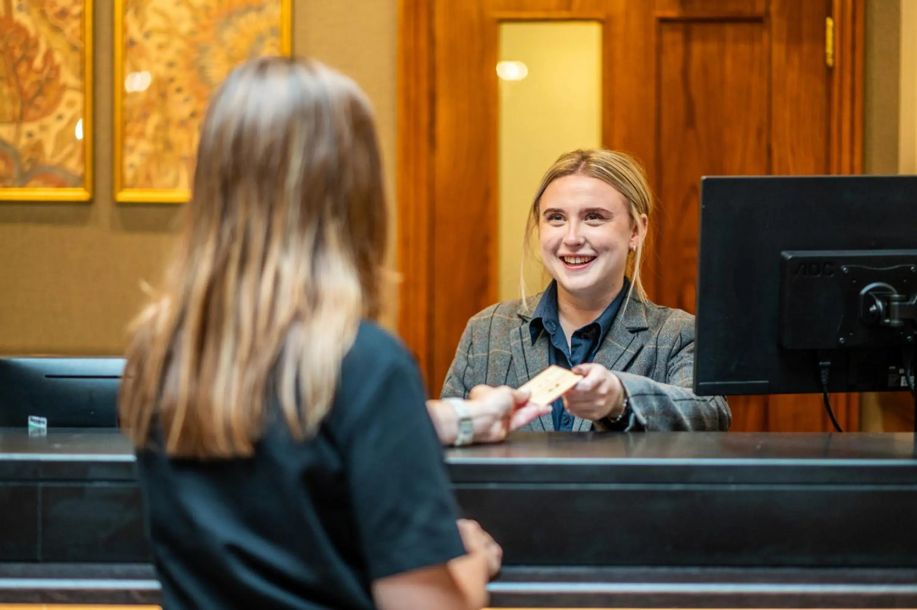 Lobby or reception in Milton Hill House Lobby or reception in Milton Hill House