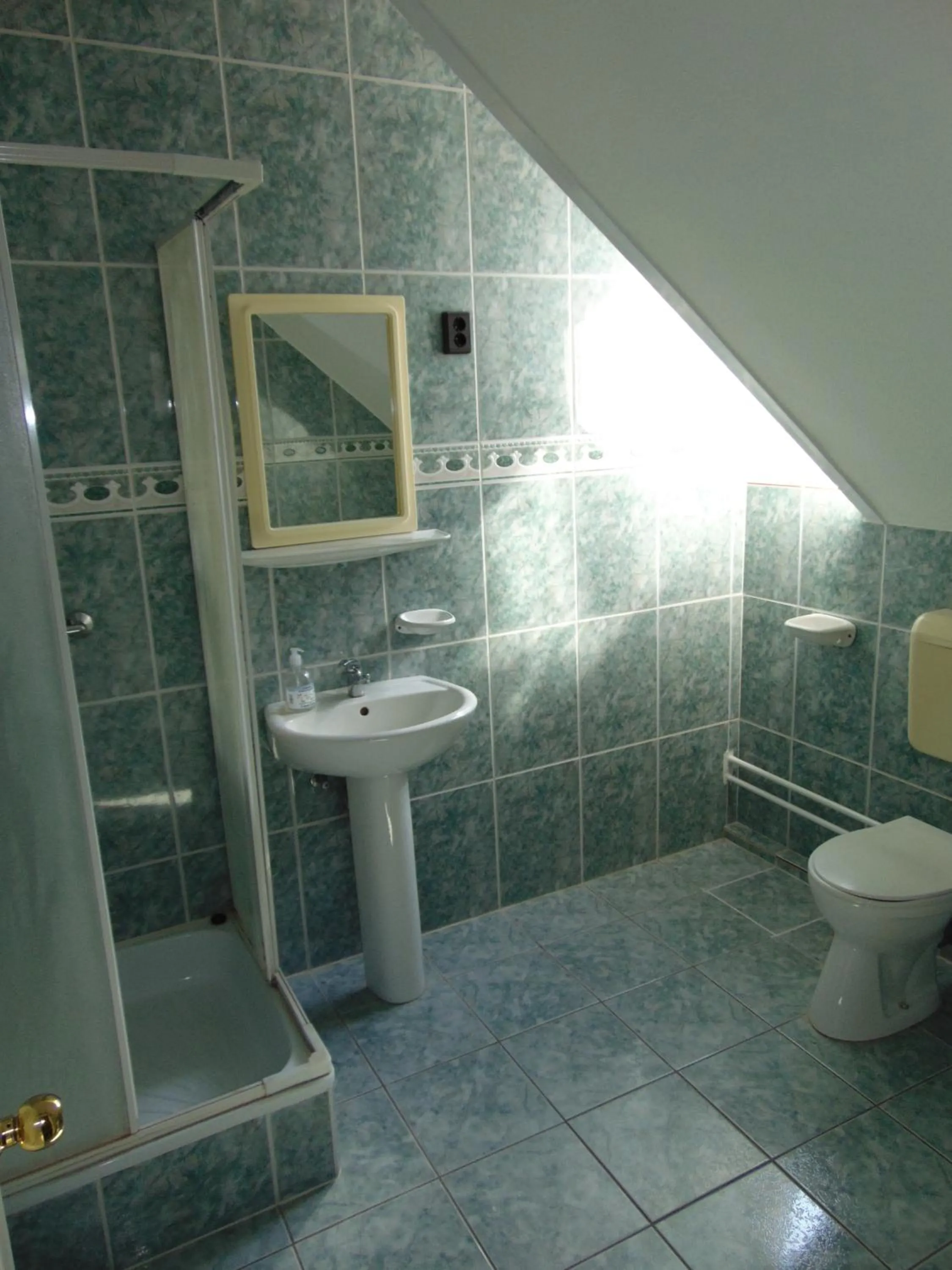 Bathroom in Anna Báthory Apartmanház