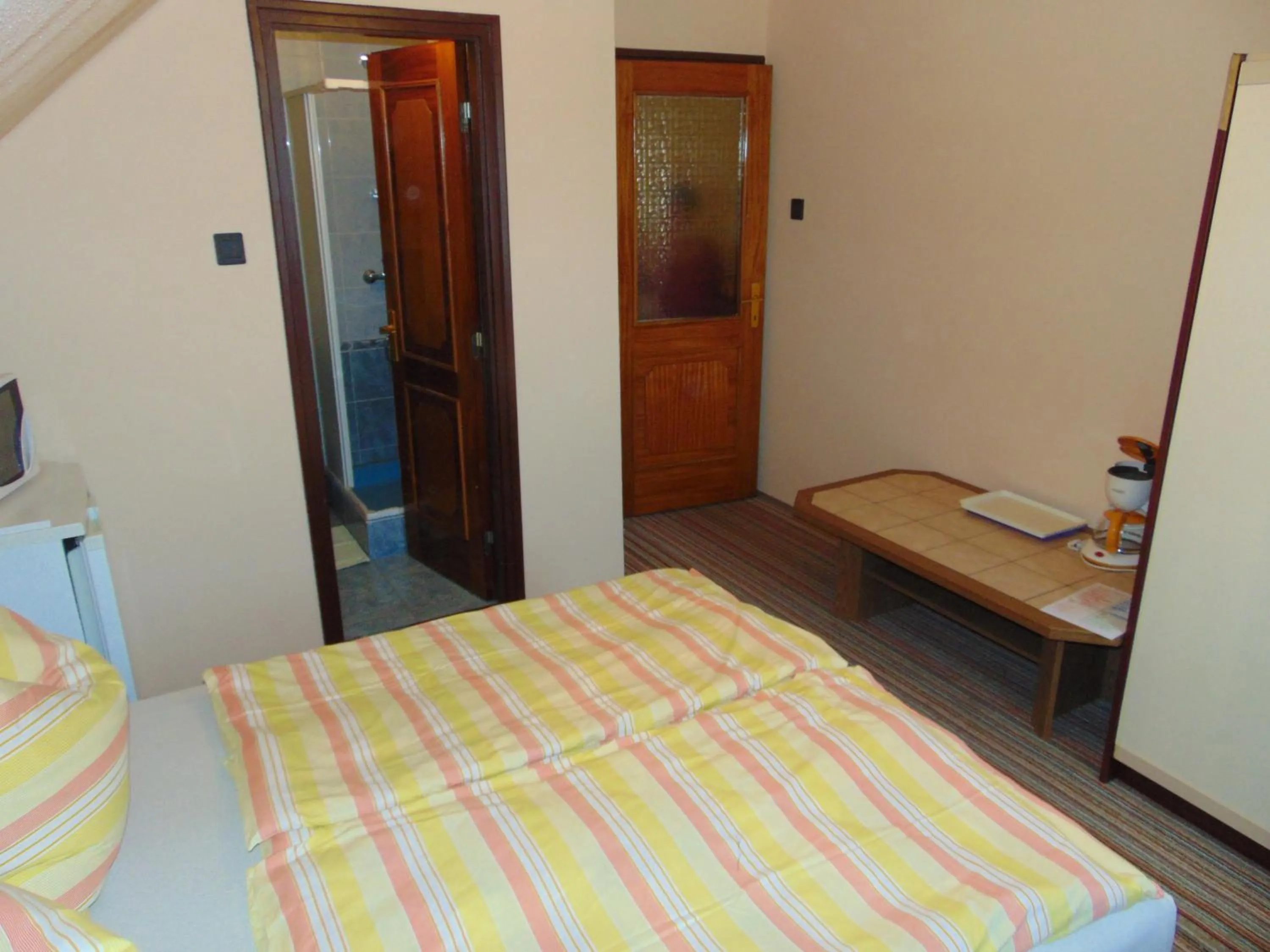 Bedroom, Bed in Anna Báthory Apartmanház