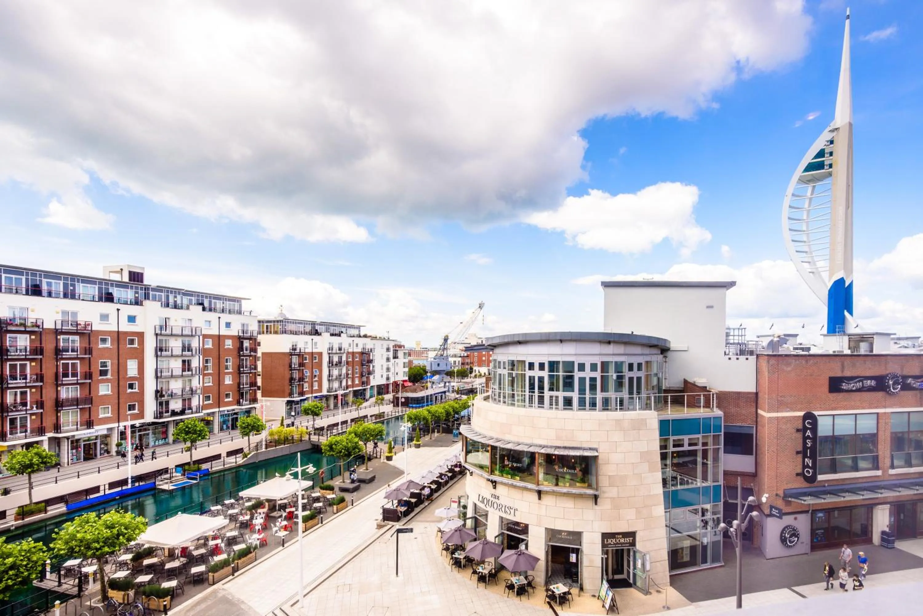 Property building in Holiday Inn Express Portsmouth Gunwharf Quays by IHG