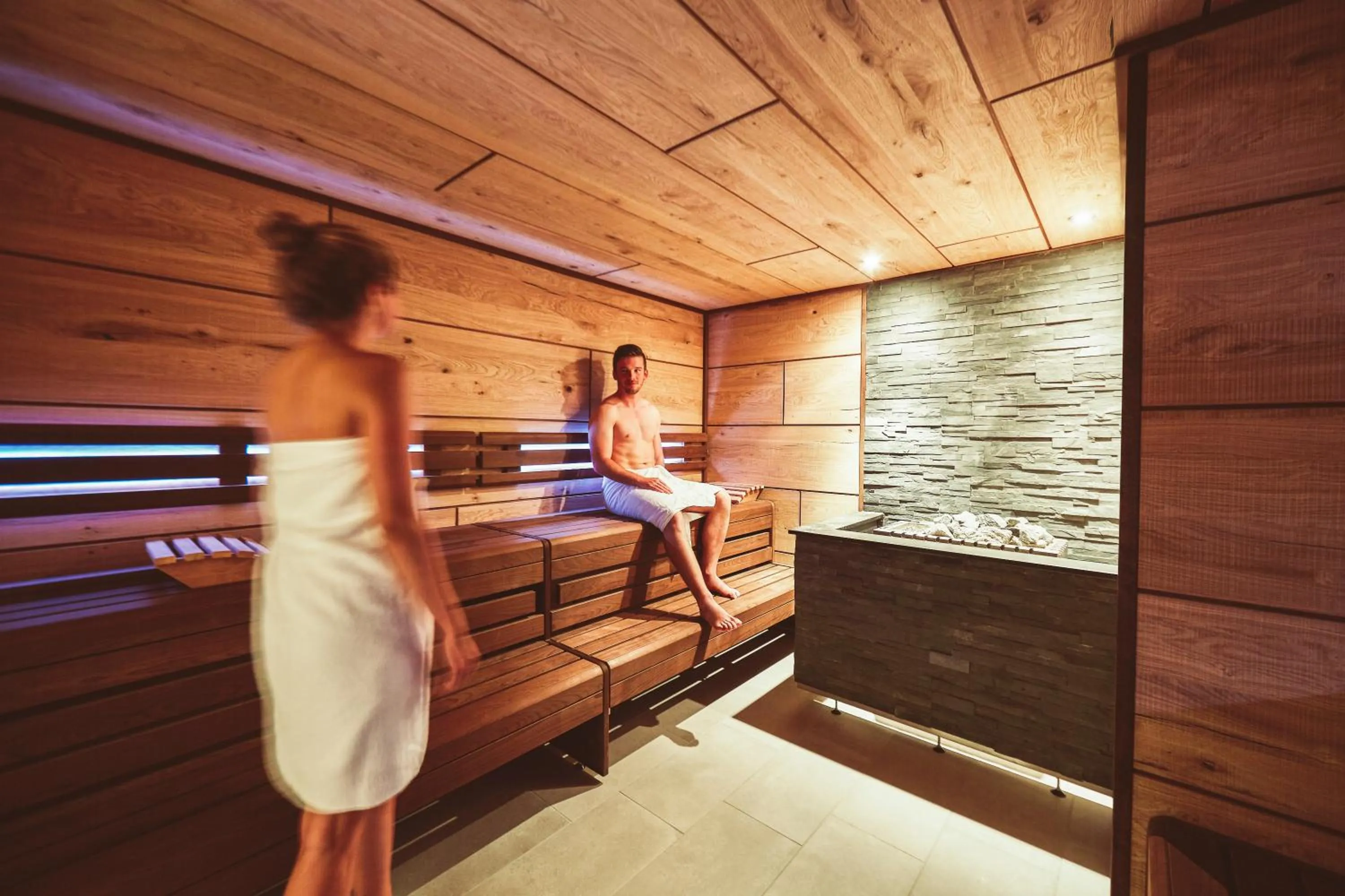 Sauna in Küstenperle Strandhotel & Spa