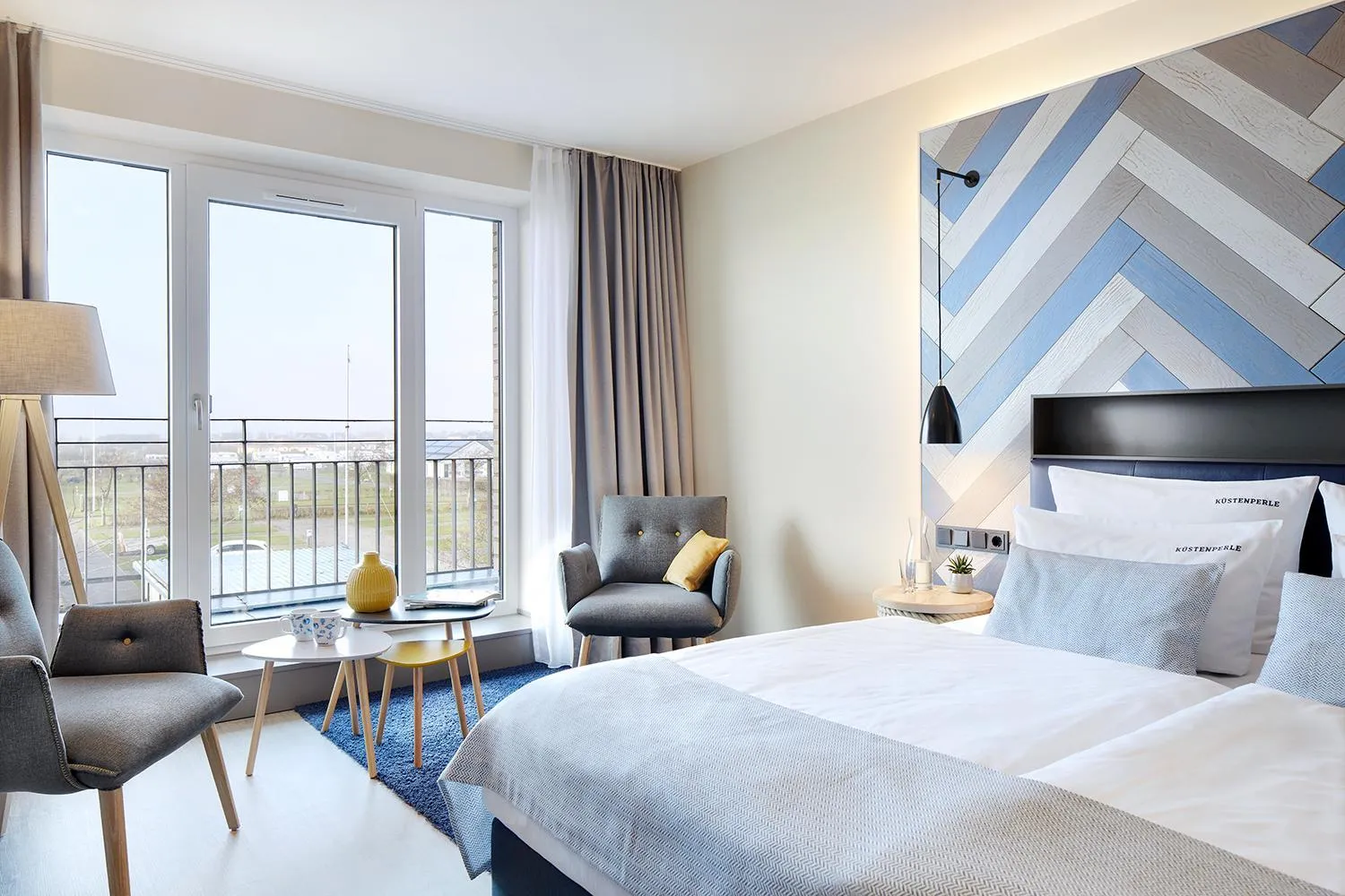 Bed in Küstenperle Strandhotel & Spa