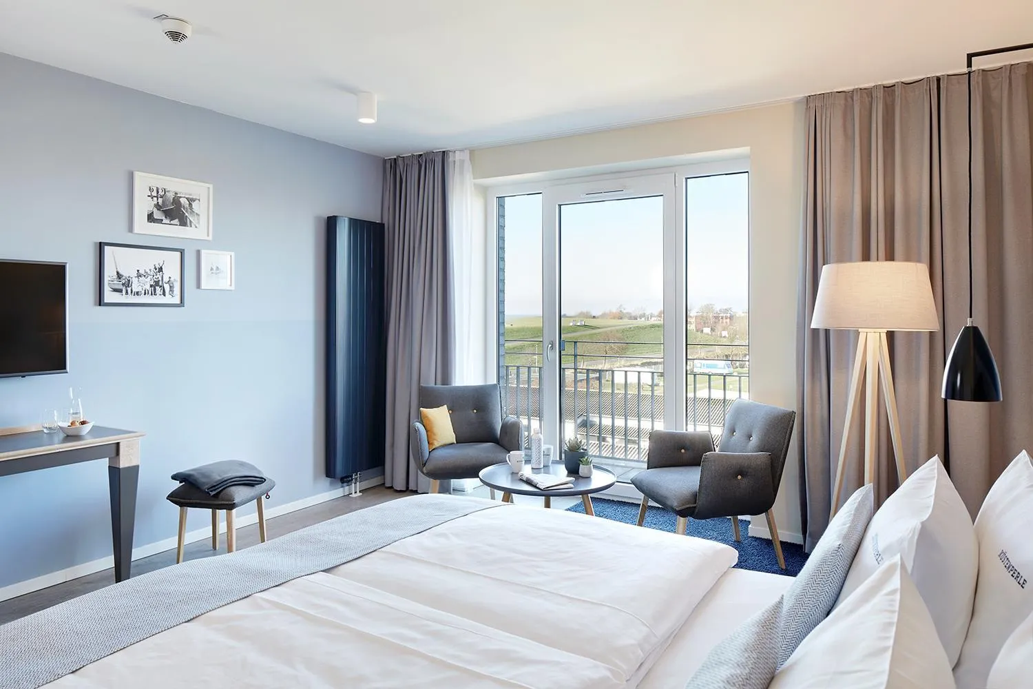 Photo of the whole room, Bed in Küstenperle Strandhotel & Spa