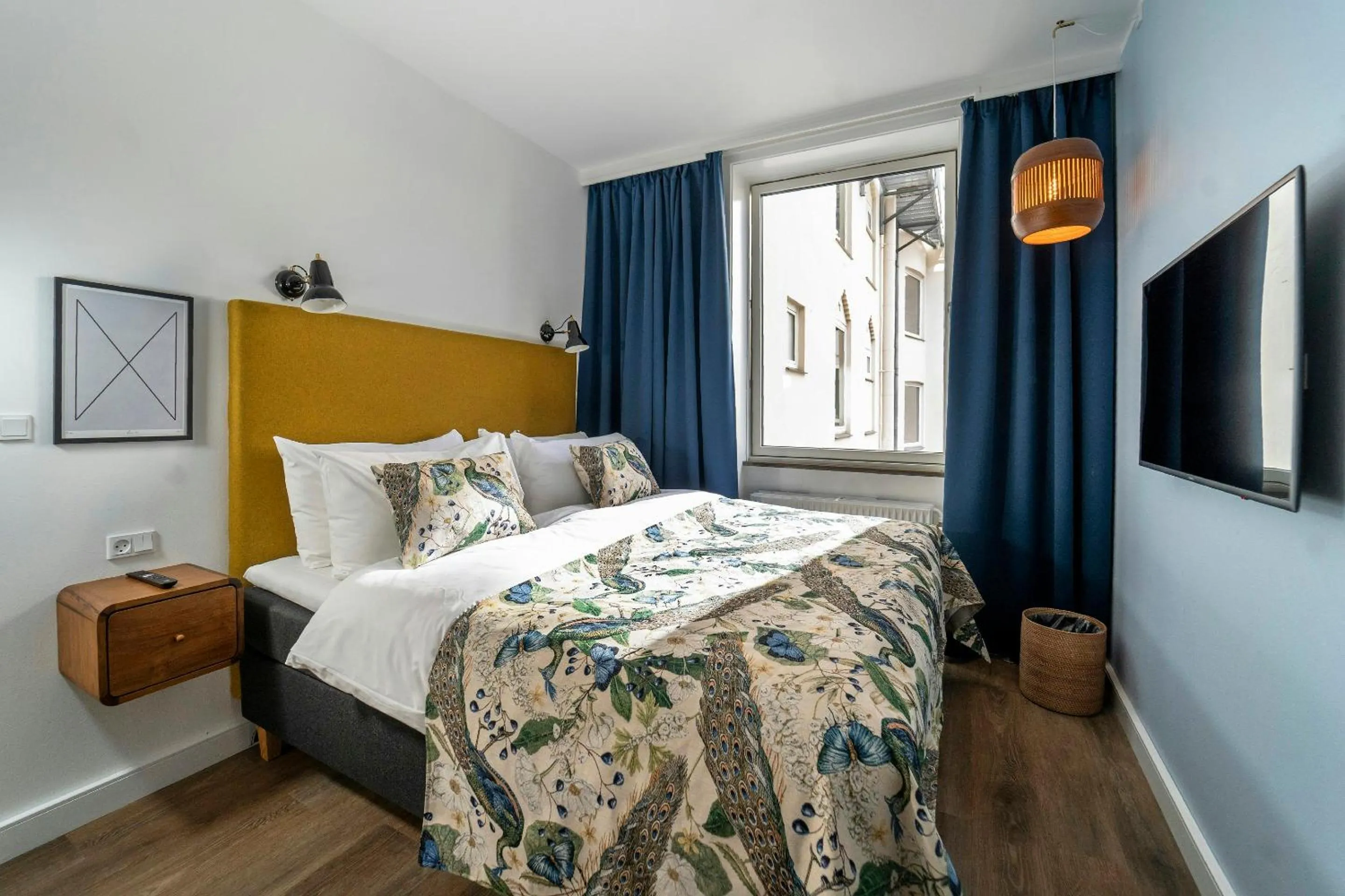 Photo of the whole room, Bed in Motel One Copenhagen