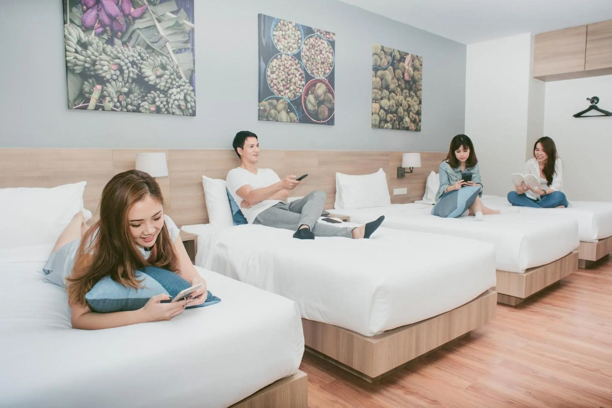 Bedroom, Bed in Blue Rabbit Hotel