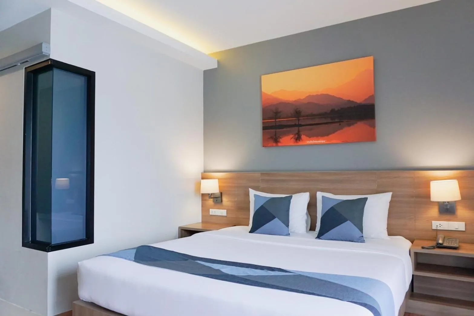 Bedroom, Bed in Blue Rabbit Hotel