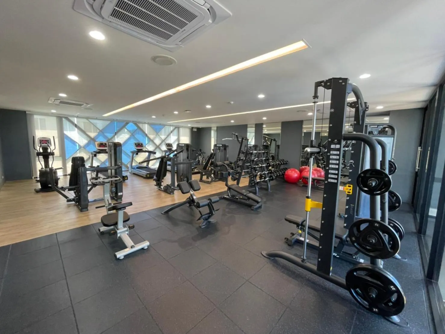 Fitness centre/facilities in Blue Rabbit Hotel