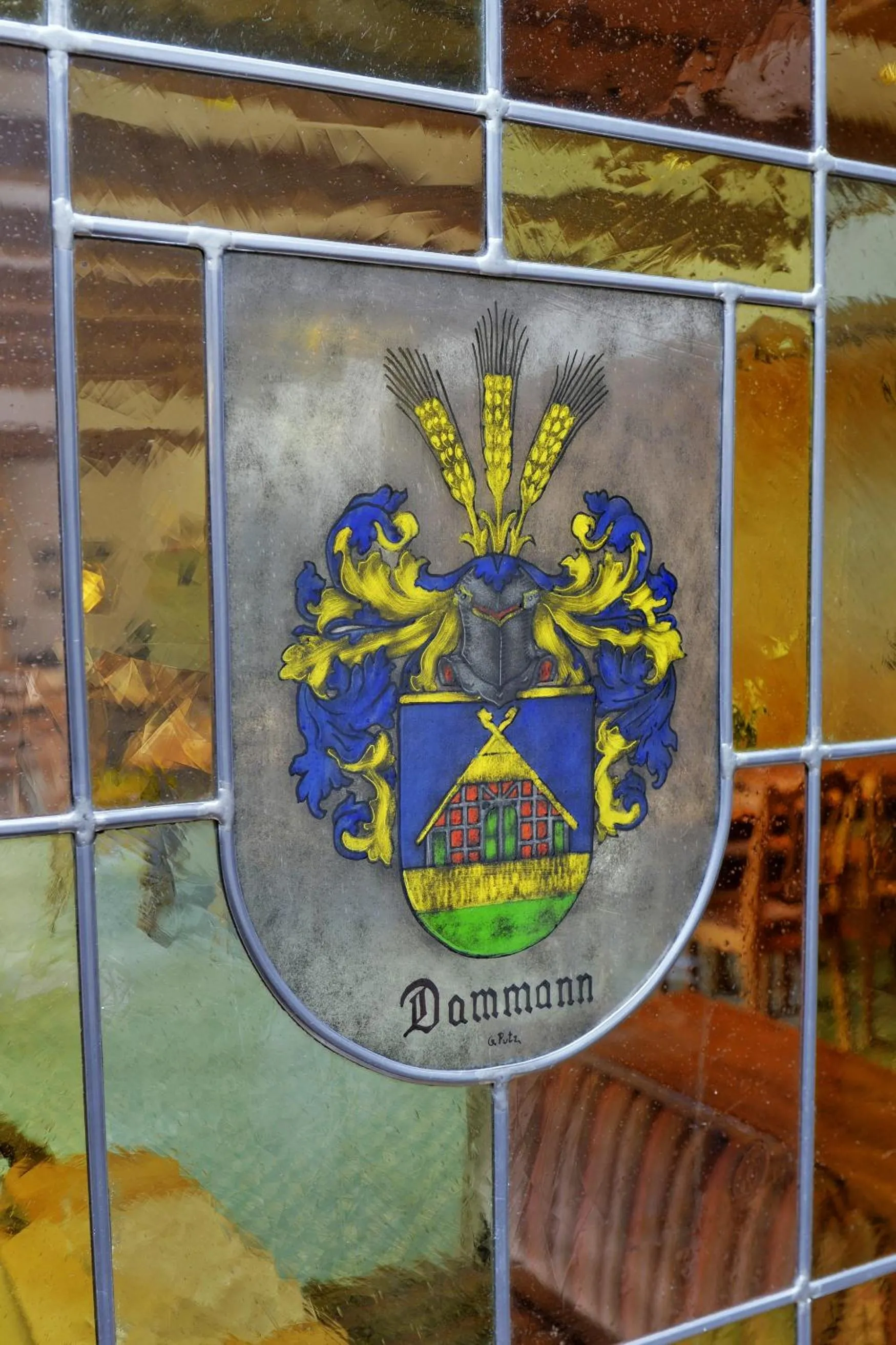 Decorative detail in Landhotel Zur Eiche