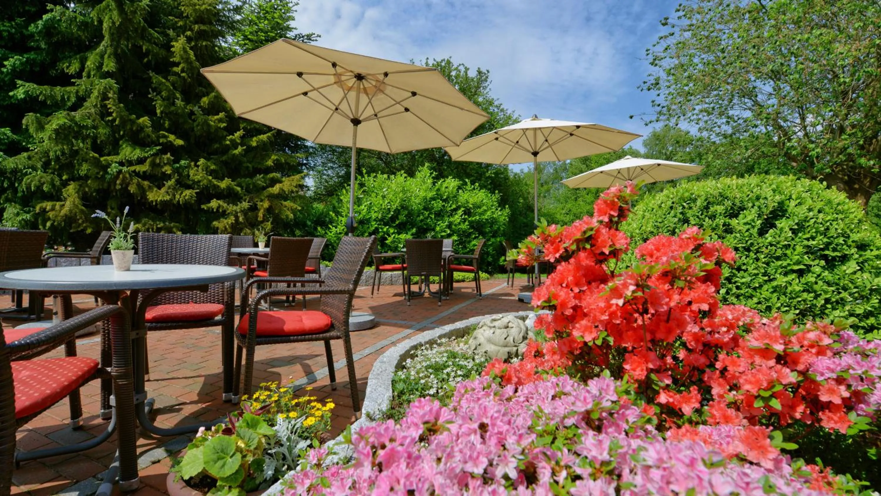 Balcony/Terrace in Landhotel Zur Eiche