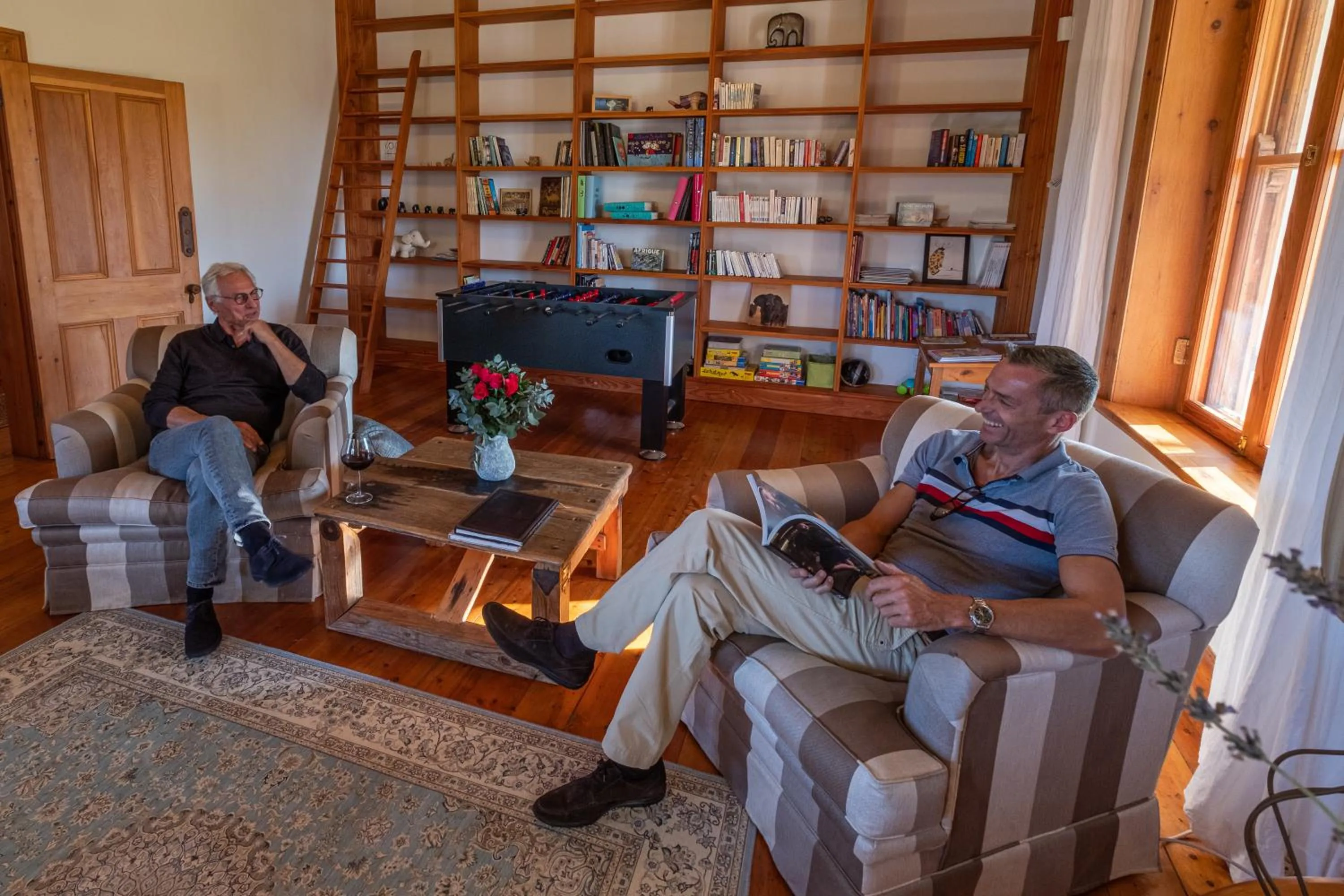 Library in Merindol Manor