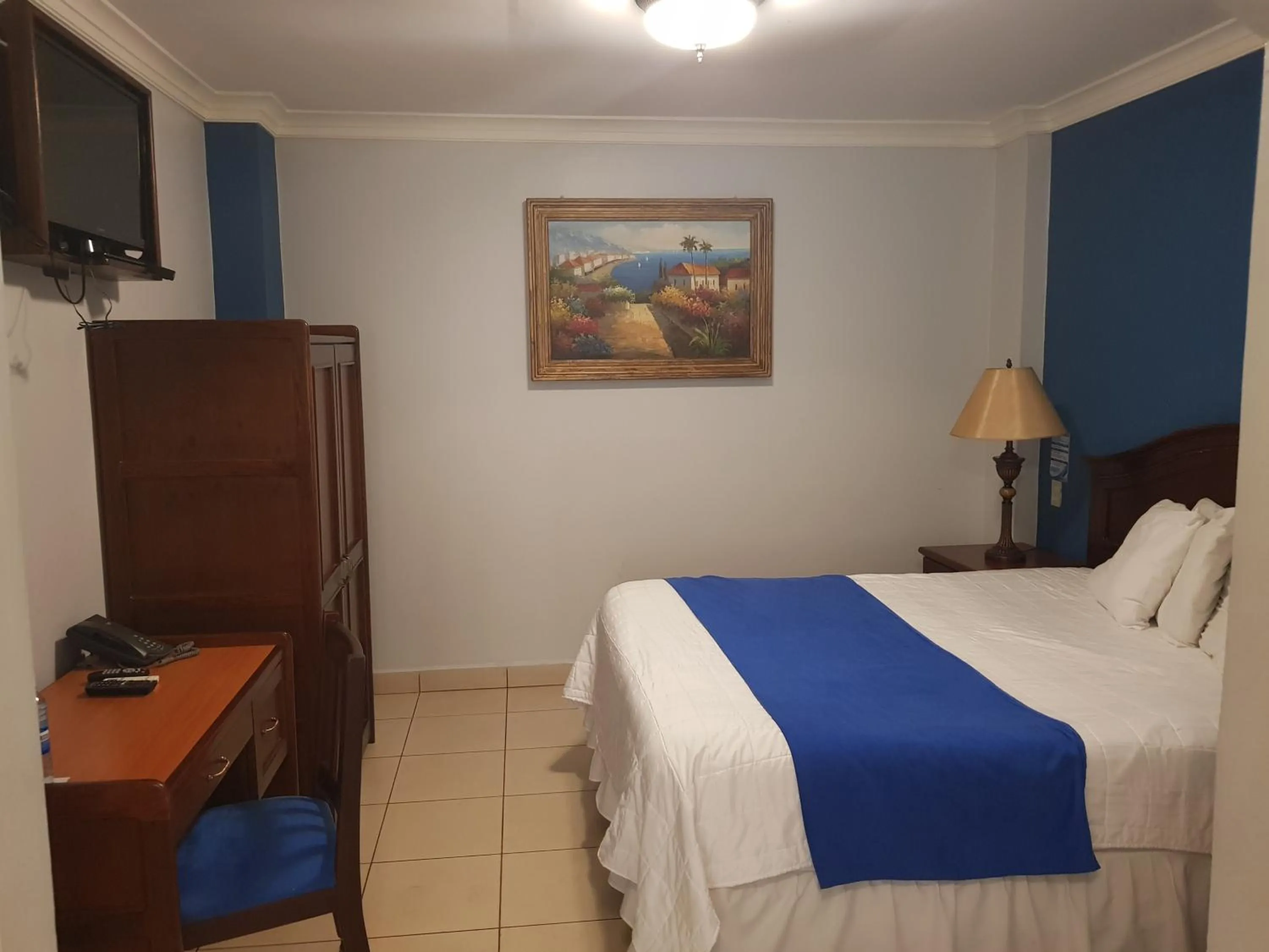 Bed in Hotel Florencia