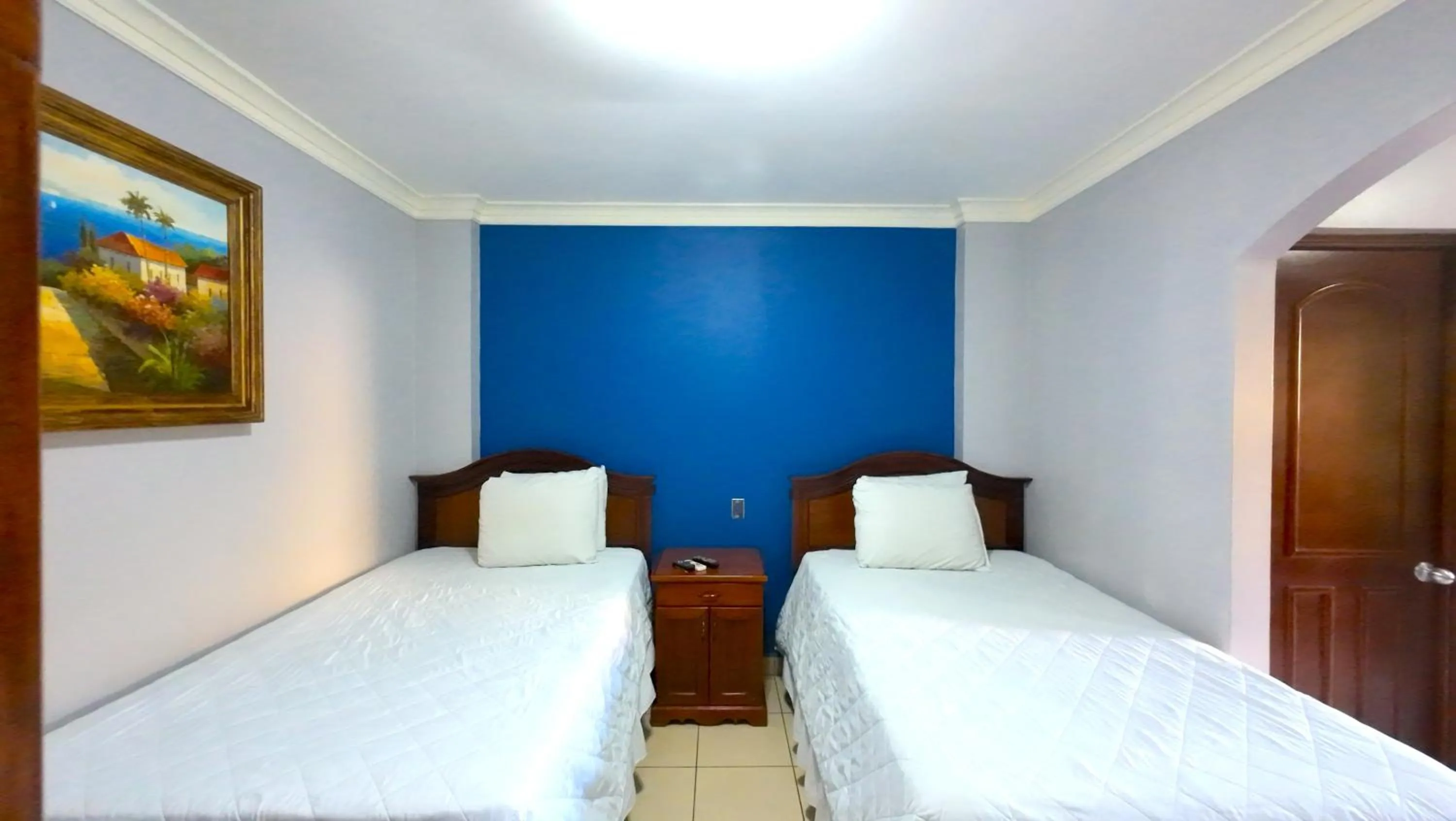 Bed in Hotel Florencia