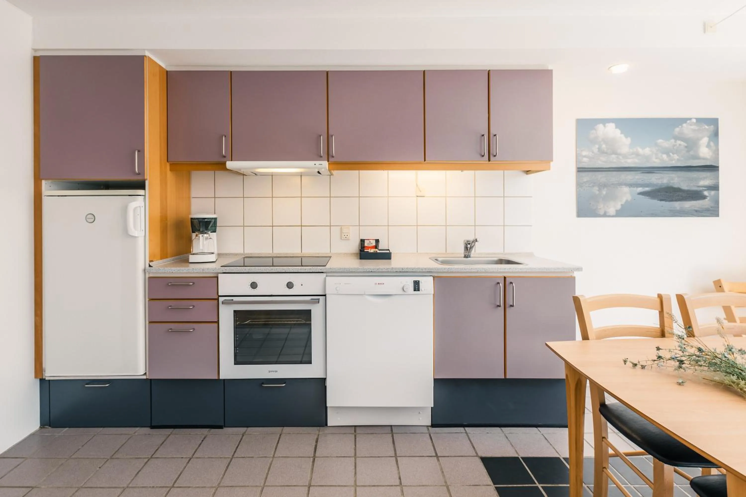 kitchen in Ribe Byferie Resort