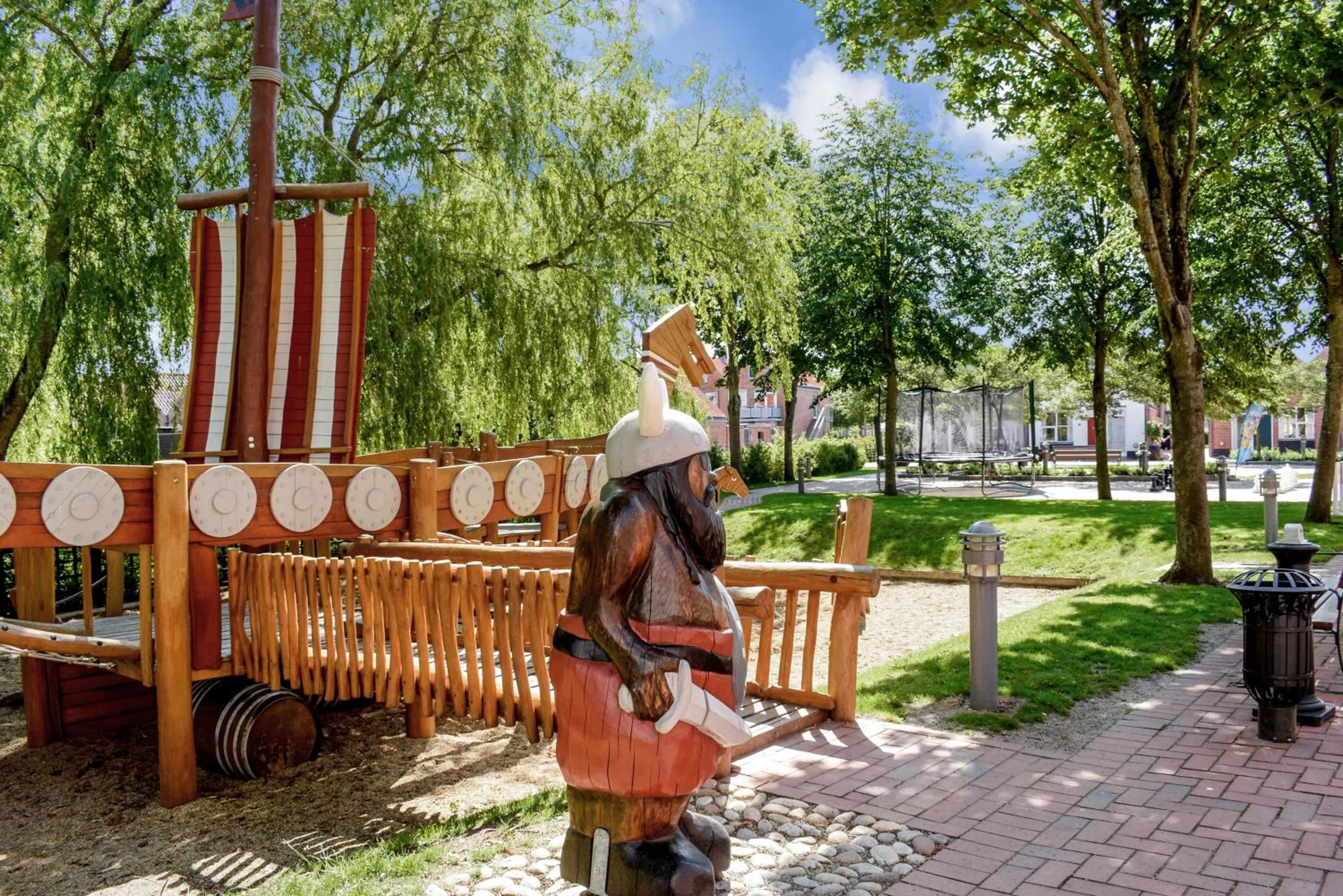 Children play ground in Ribe Byferie Resort