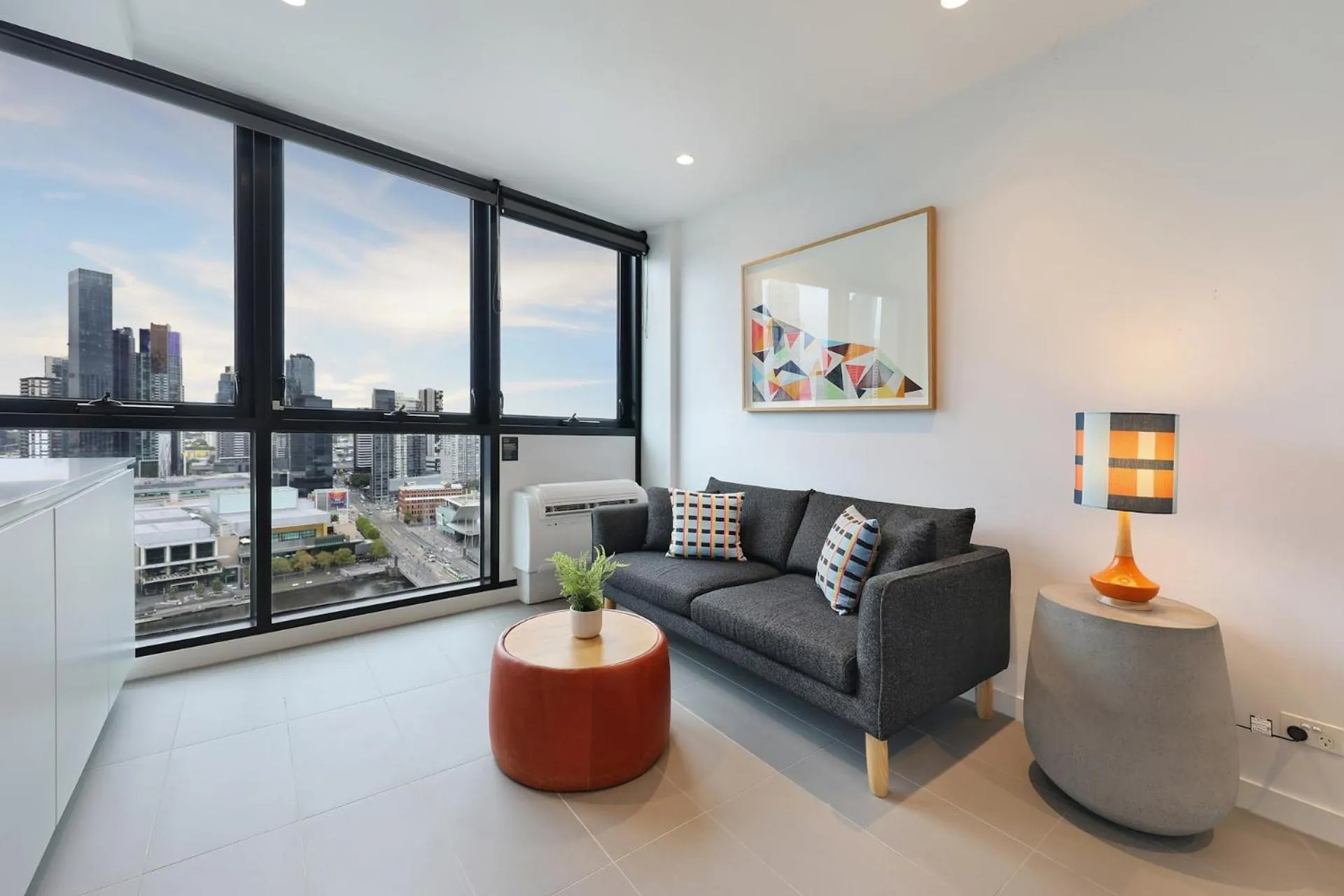 Living room in The Canvas Apartment Hotel