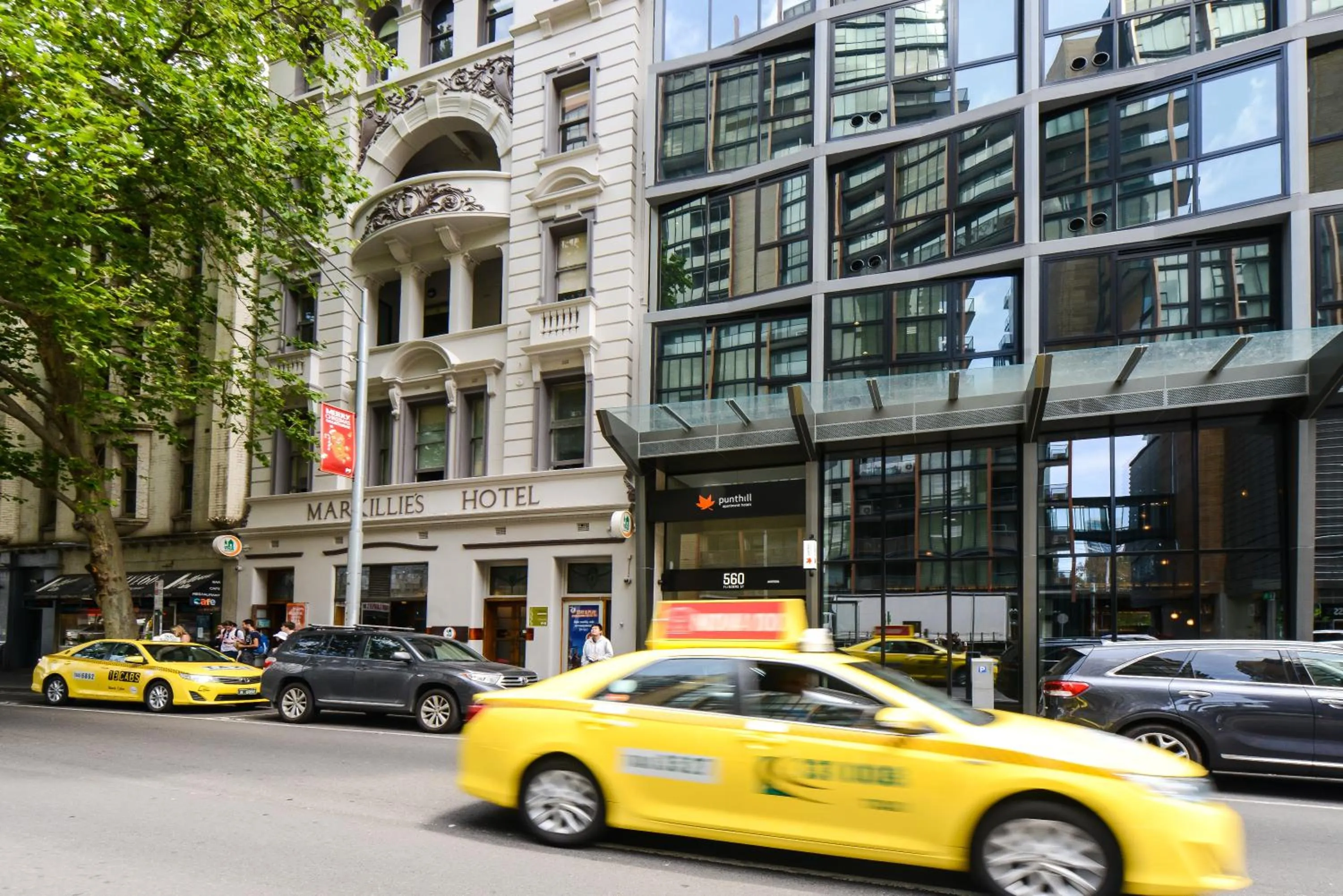 Facade/entrance in The Canvas Apartment Hotel
