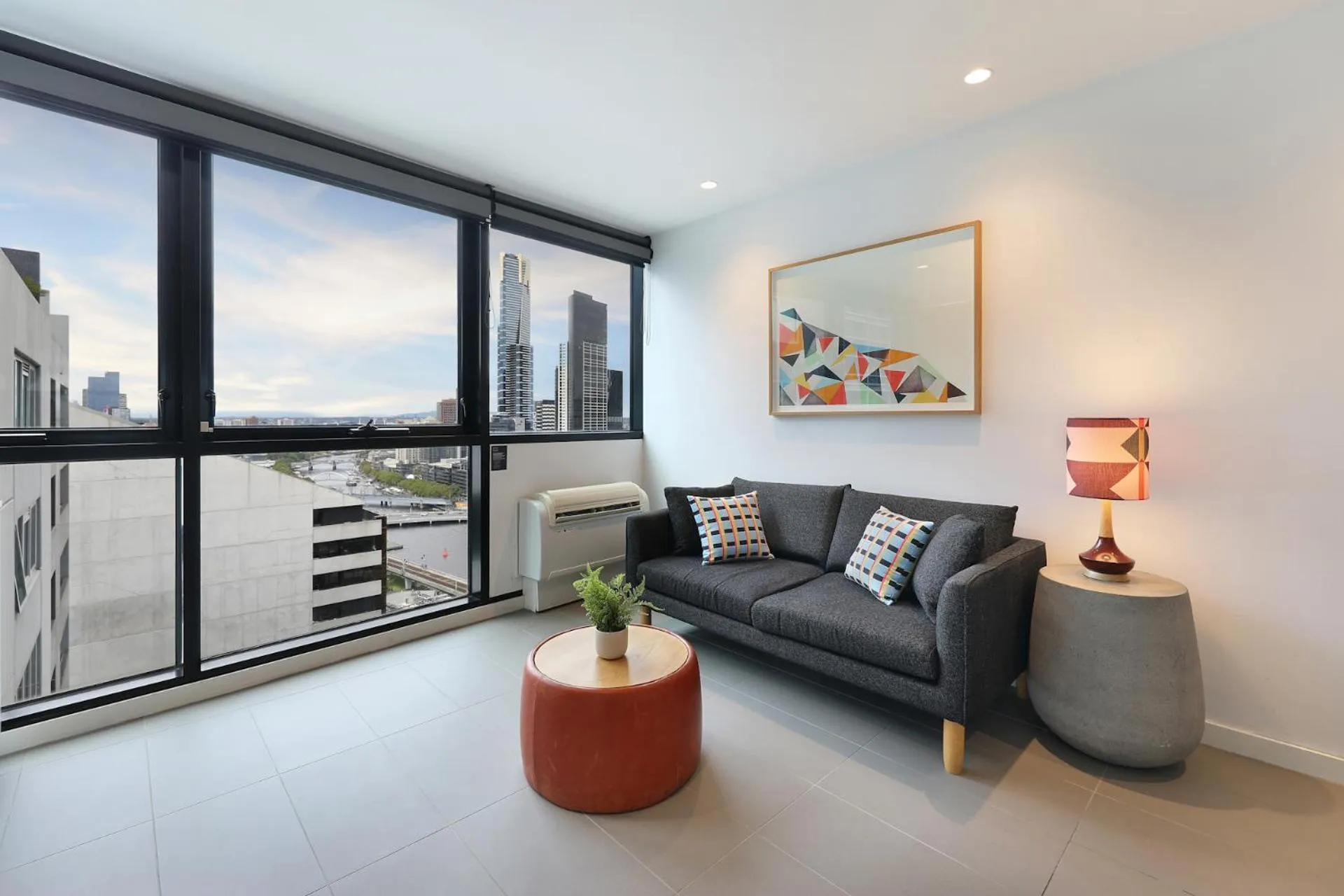 Living room in The Canvas Apartment Hotel