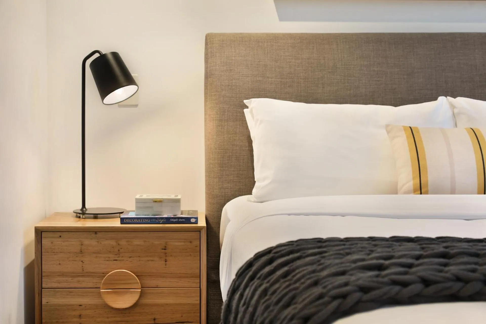 Bed in The Canvas Apartment Hotel