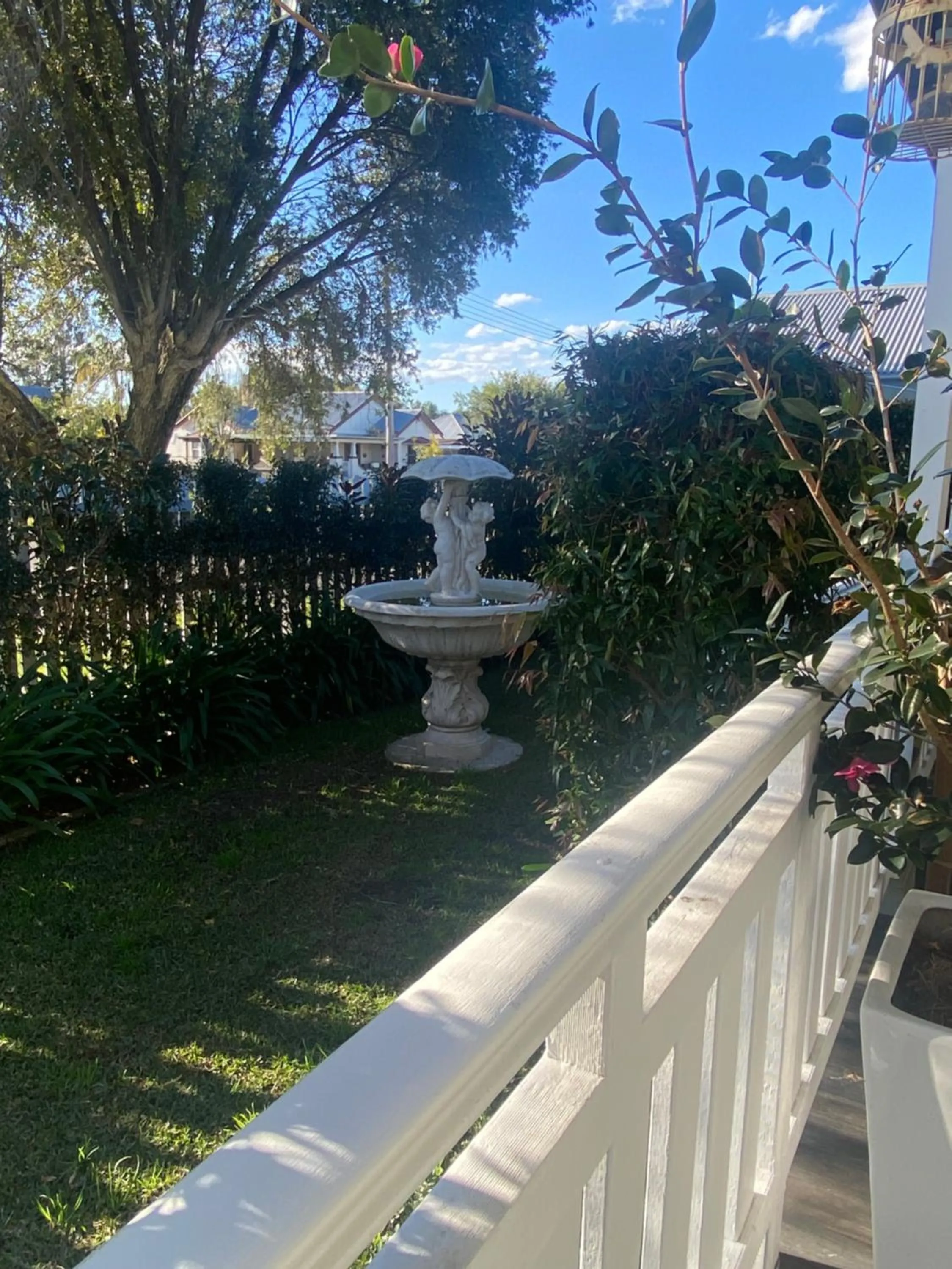 Garden in BIRCHES B&B