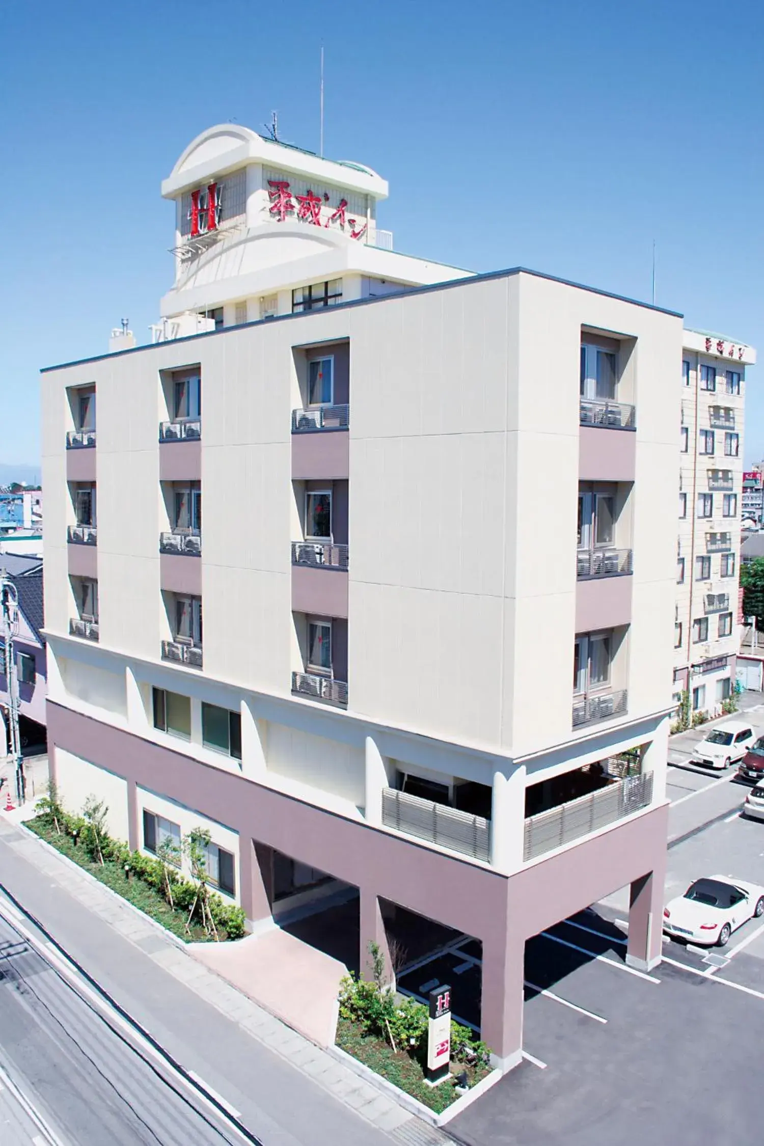 Property building in Business Hotel Isesaki Heisei Inn Property building in Business Hotel Isesaki Heisei Inn