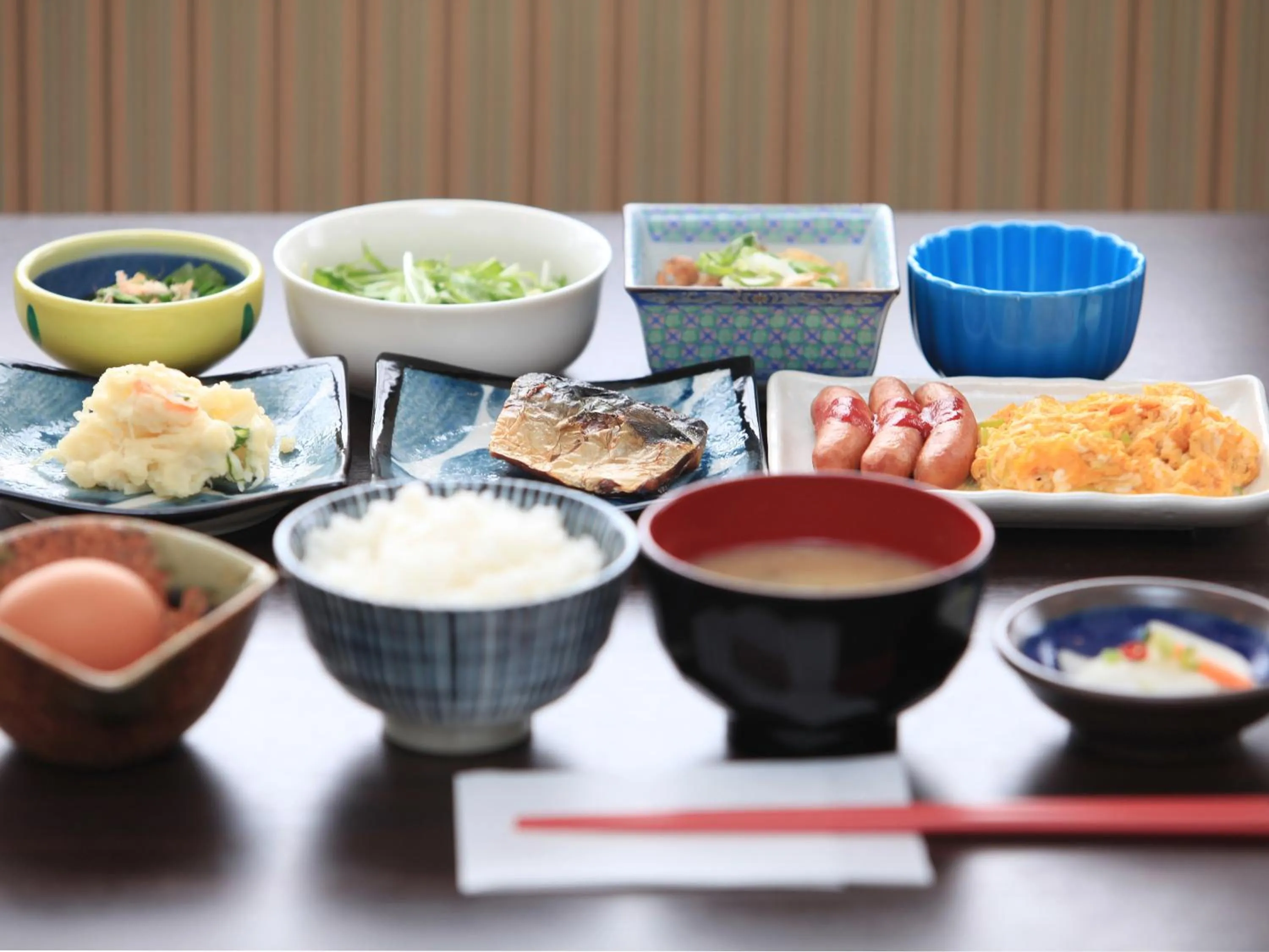 Breakfast in Business Hotel Isesaki Heisei Inn