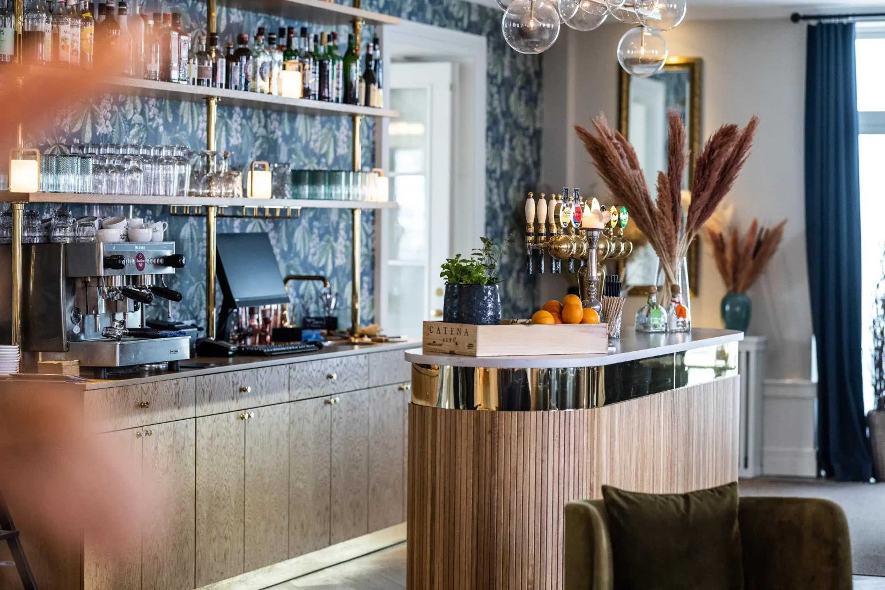 Lounge or bar in Hotel Scheelsminde Lounge or bar in Hotel Scheelsminde