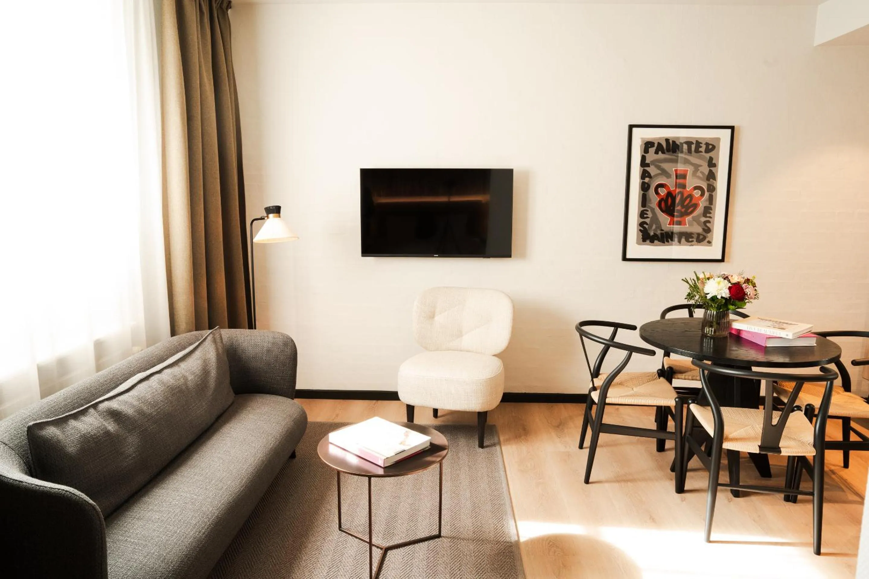 Seating area in Hotel Scheelsminde