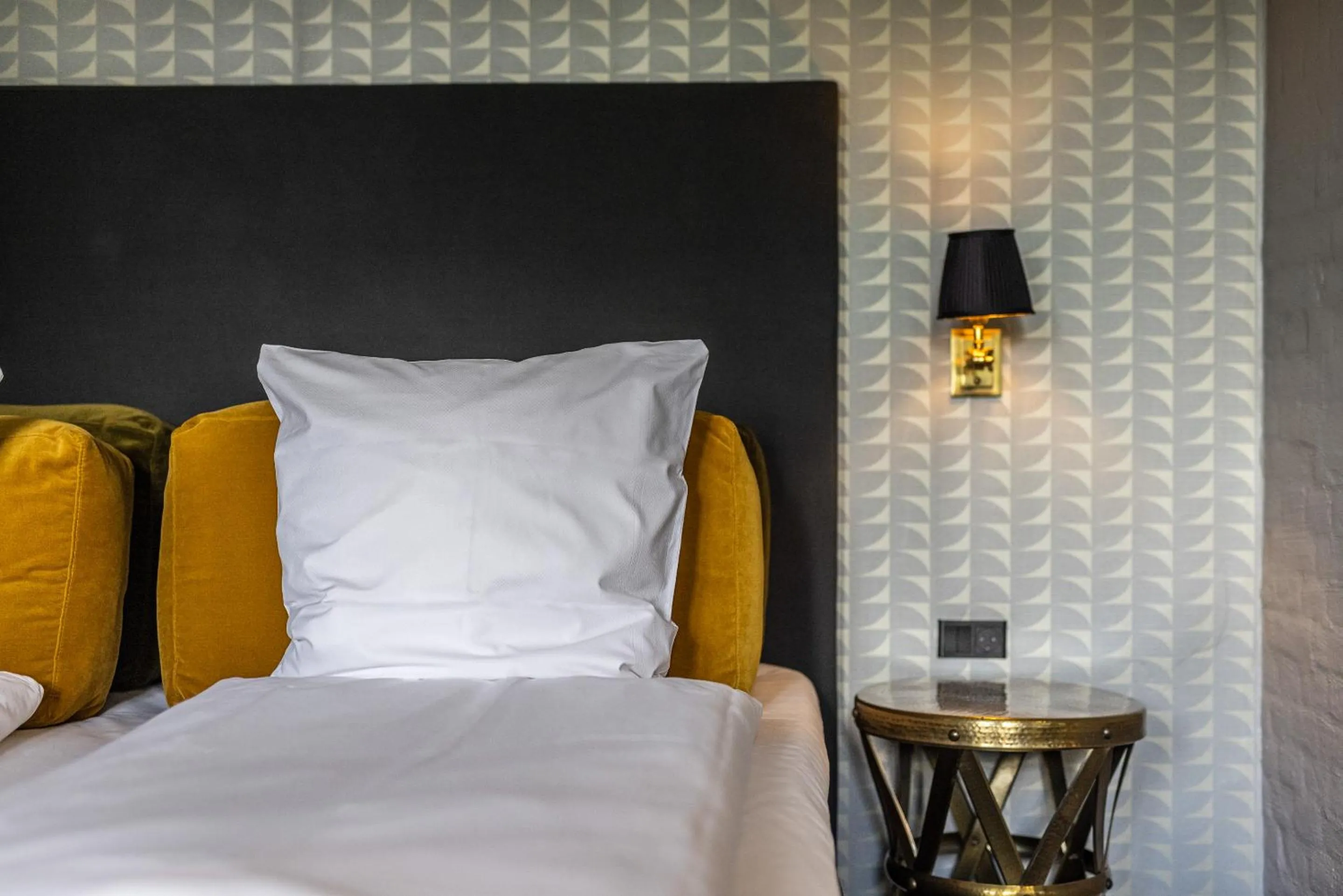 Bed in Hotel Scheelsminde