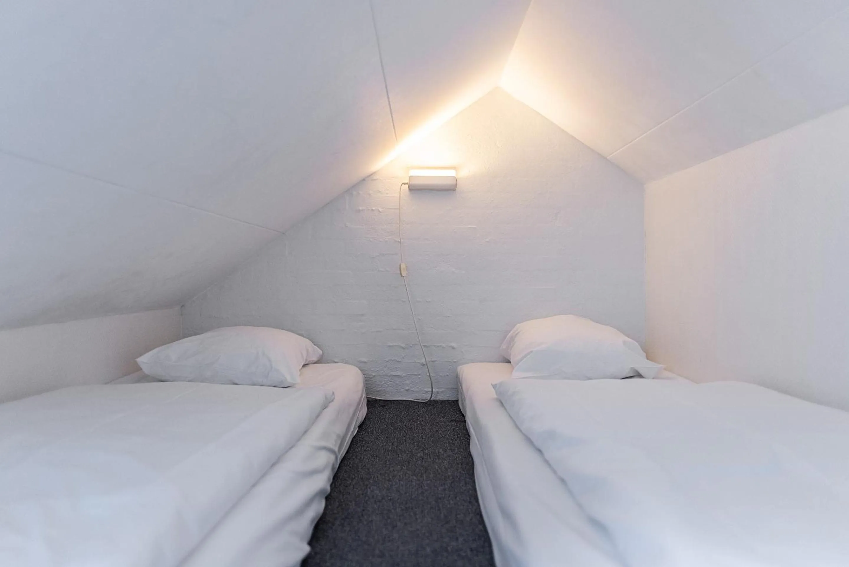 Bed in Hotel Scheelsminde