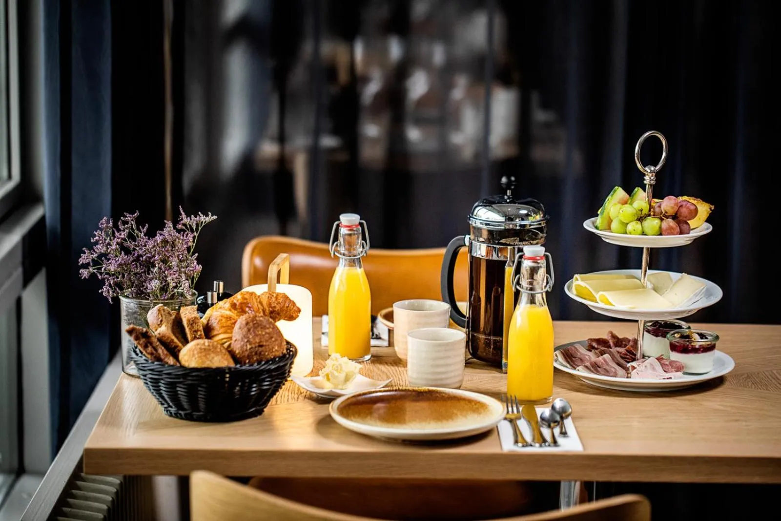 Breakfast in Hotel Scheelsminde