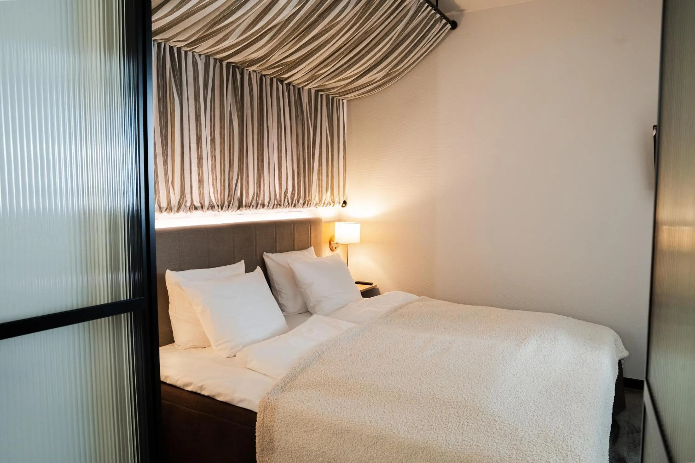 Bed in Hotel Scheelsminde