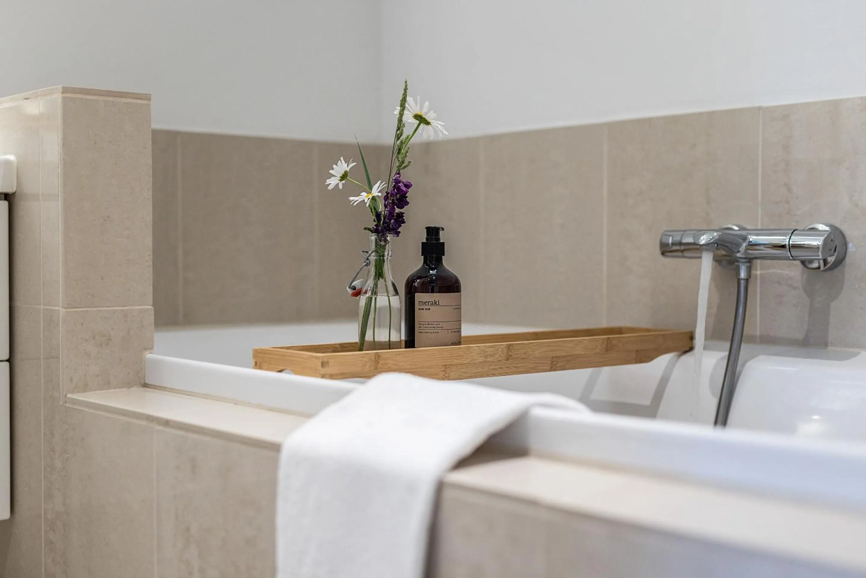 Bathroom in Hotel Scheelsminde