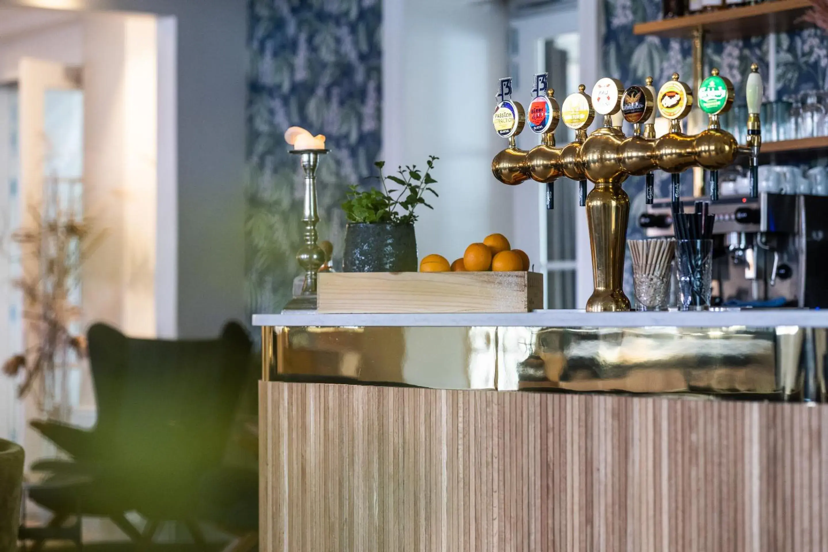 Lounge or bar in Hotel Scheelsminde Lounge or bar in Hotel Scheelsminde