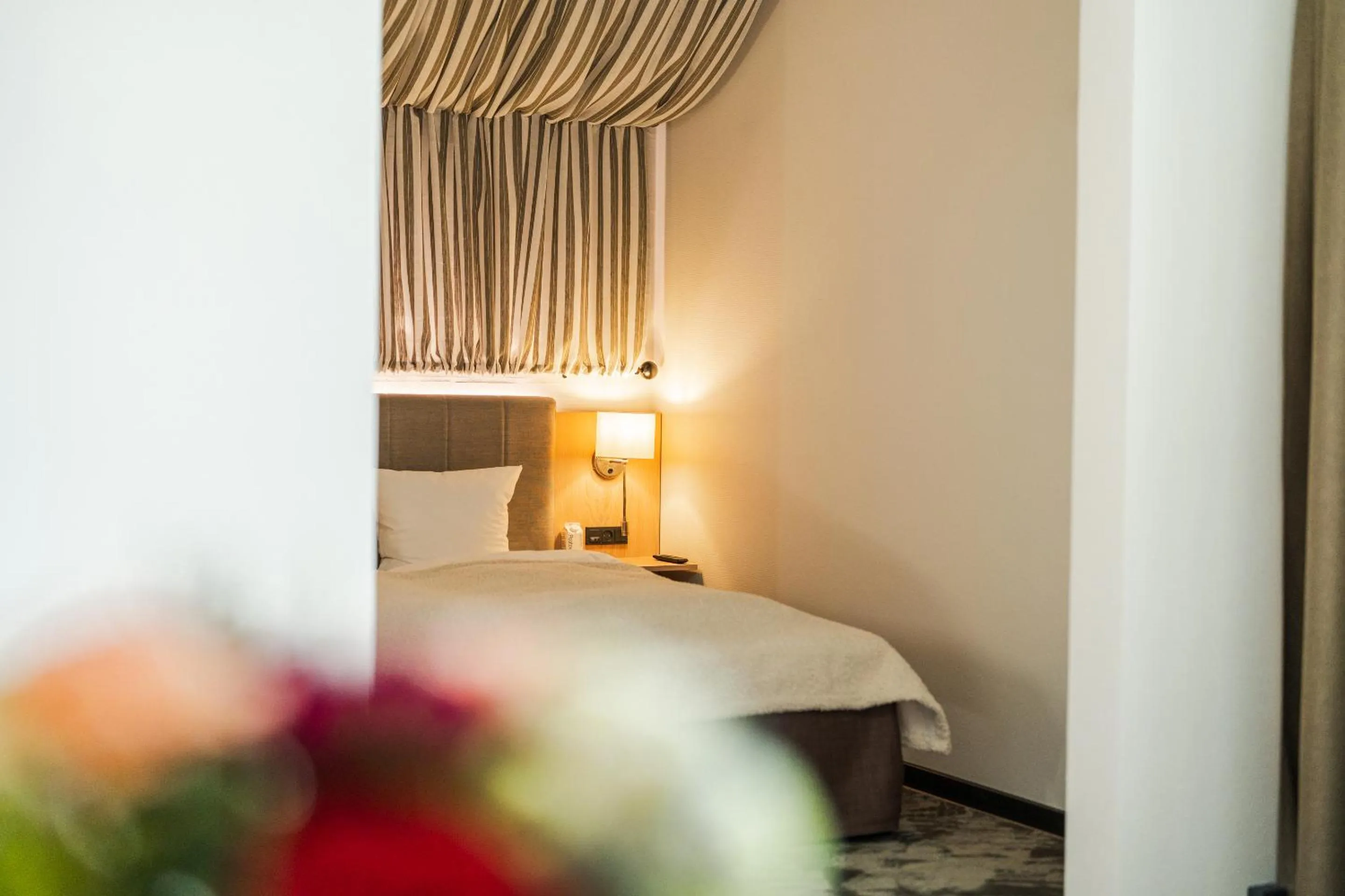 Bed in Hotel Scheelsminde