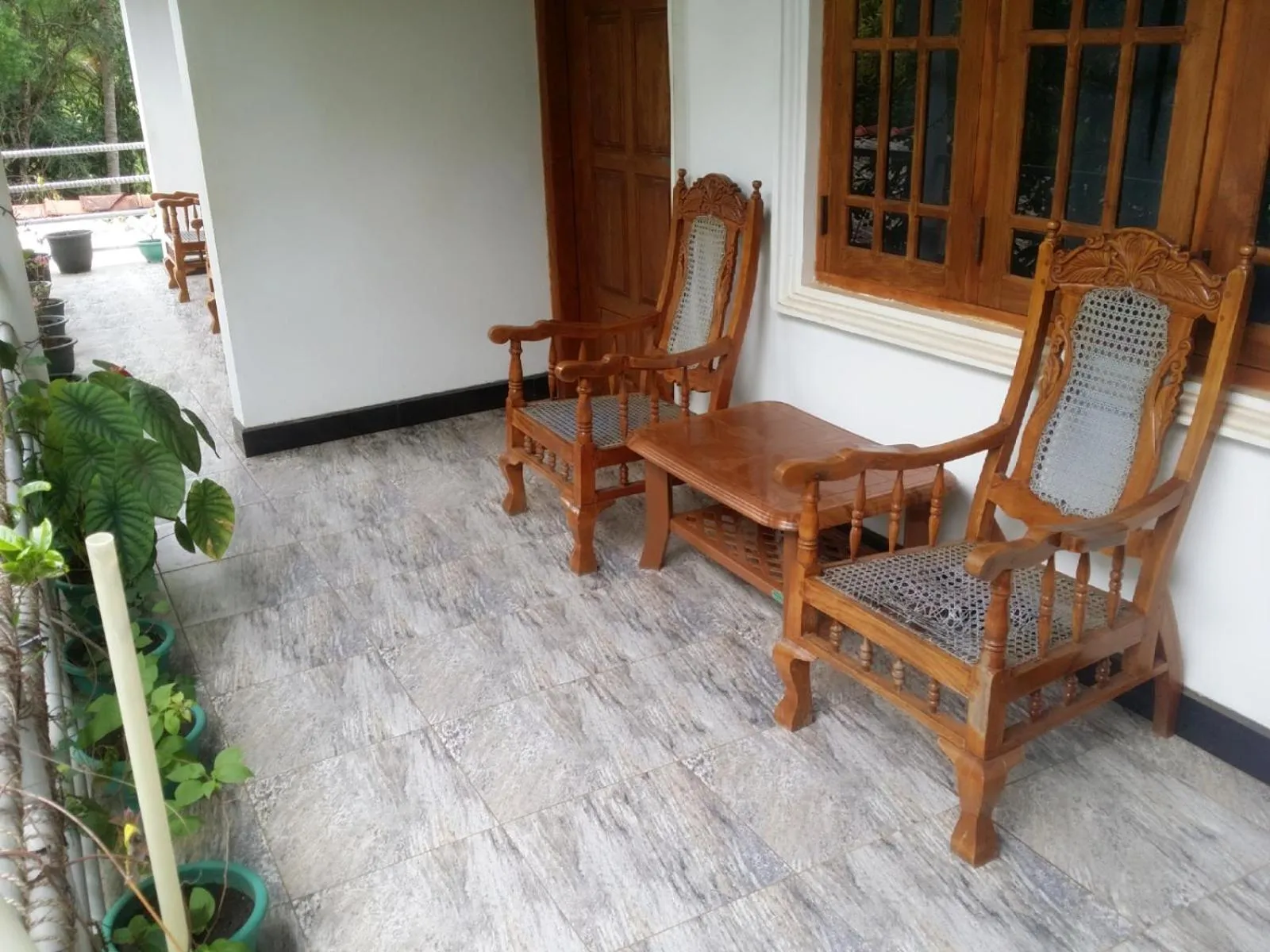 Balcony/Terrace in Rich Resort & Restaurant