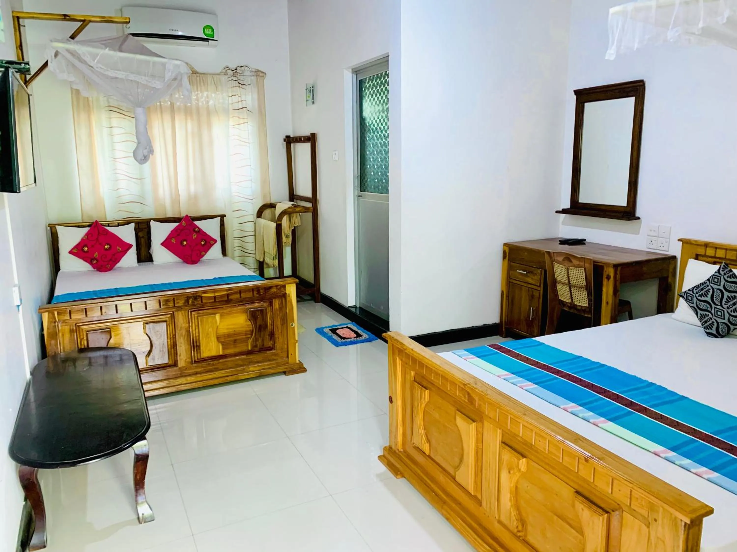 Bed in Rich Resort & Restaurant