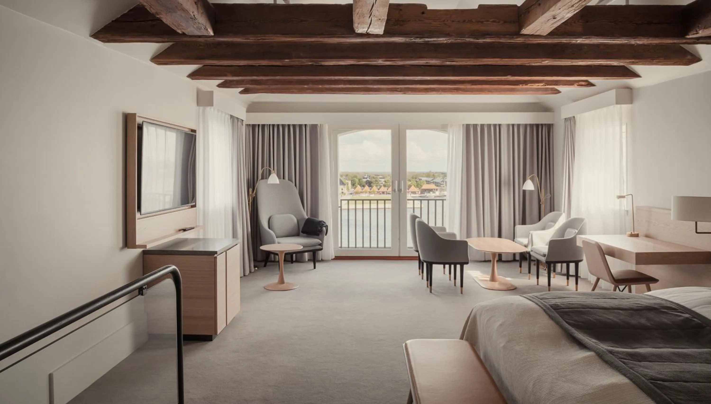 Bed in Copenhagen Admiral Hotel